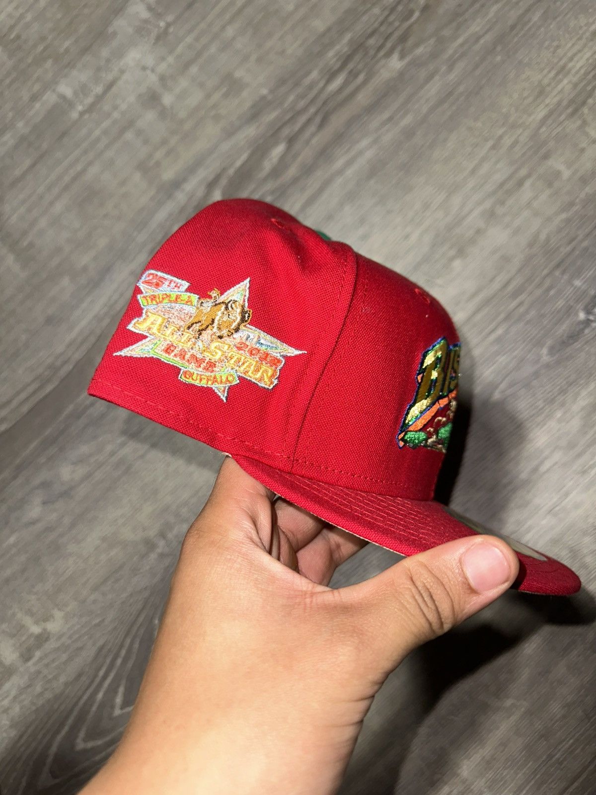 MyFitteds RARE OG LUCKY CHARM BISON MY FITTEDS 7 3/4 Size ONE SIZE - 3 Thumbnail