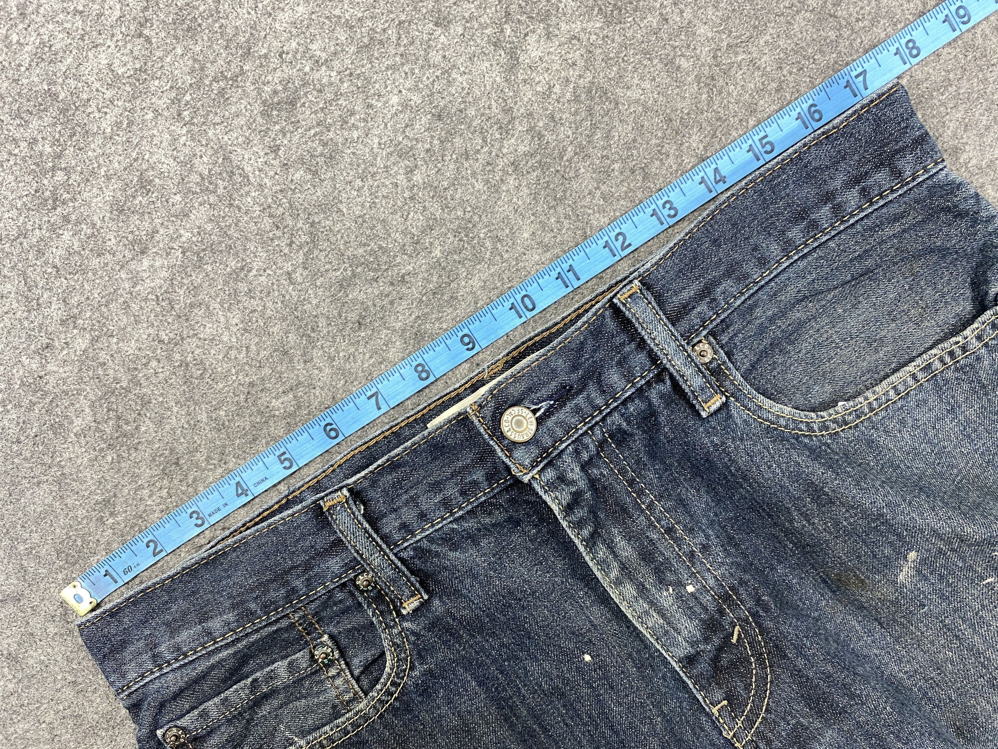 Levi's Dark Blue Vintage Levi's 527 Flared 35x30.5 Denim -JN1873 Size US 35 - 5 Thumbnail