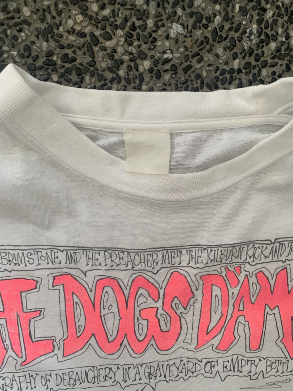 Band Tees × Vintage Vintage 90s The Dogs D”Amour English Rock Band T shirt Size US L / EU 52-54 / 3 - 6 Thumbnail