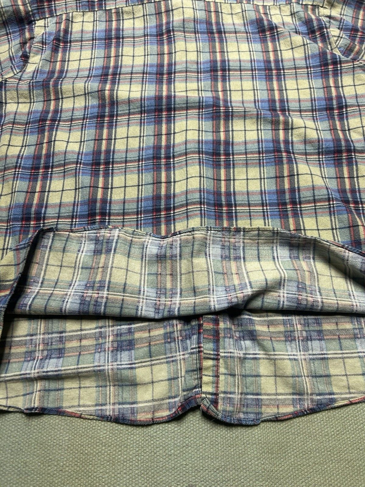 Vintage Vintage 90s printed flannel shirt brushed cotton plaid 3XL Size US XXL / EU 58 / 5 - 6 Thumbnail