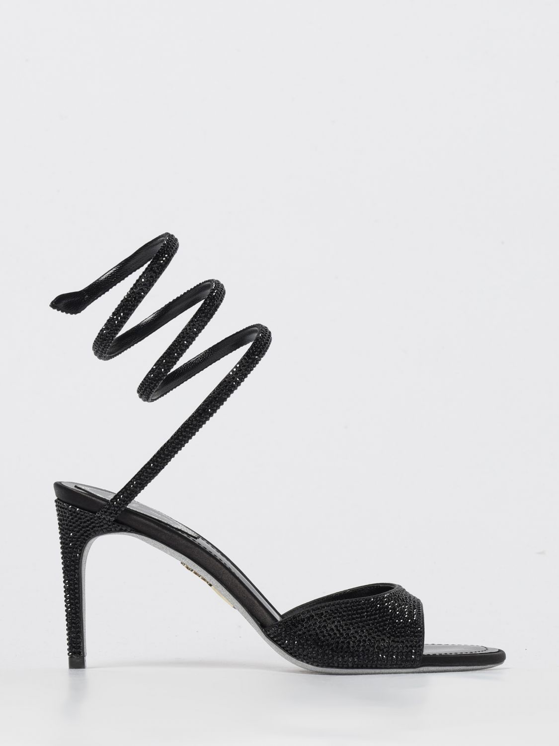 Rene Caovilla Heeled Sandal Woman Black