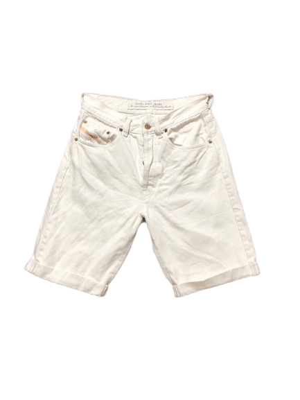 Diesel Vintage Diesel Streetwear White Denim Shorts Size 29 Size US 29 - 1 Thumbnail