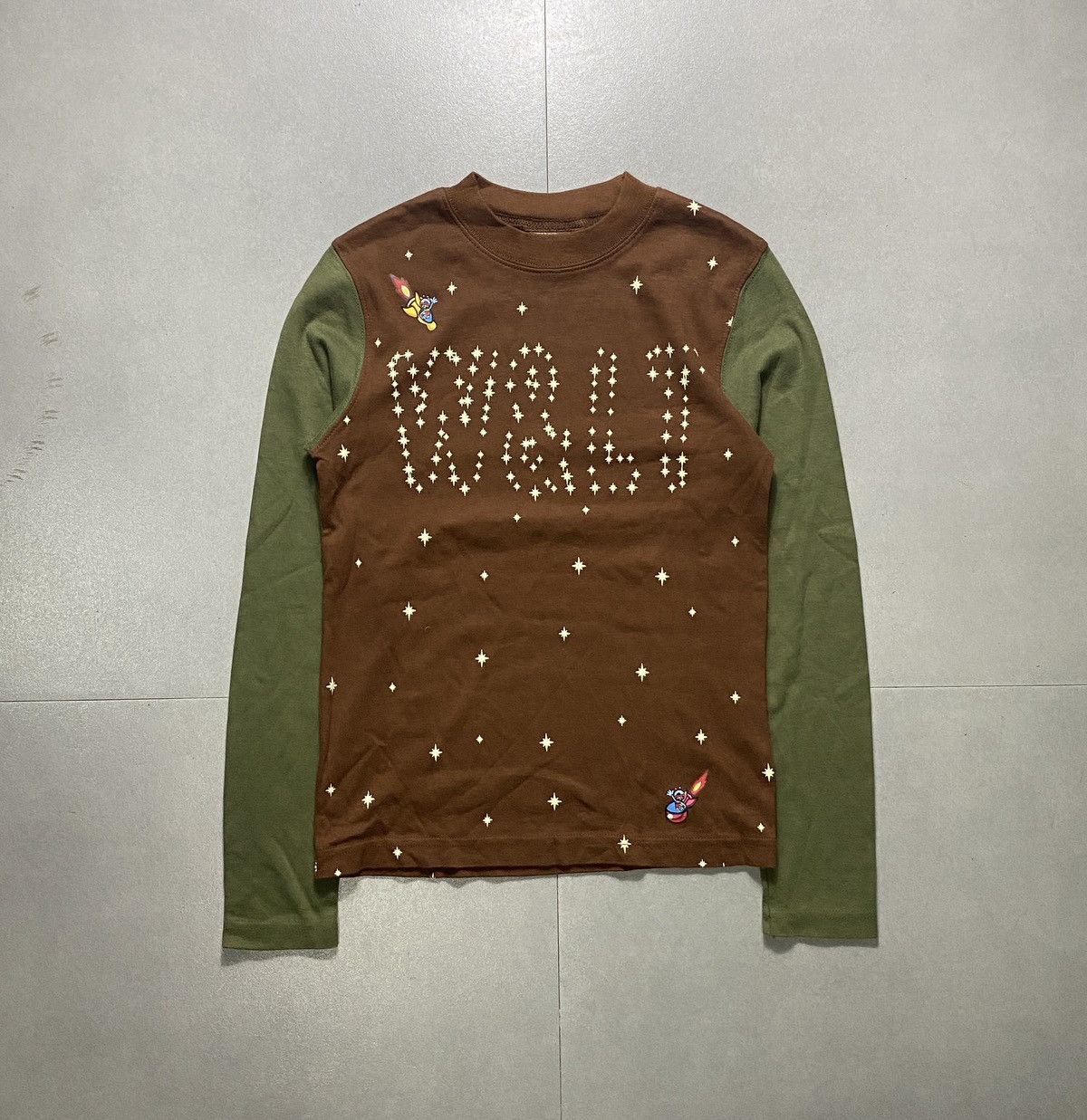 W&LT W&LT - 1990's PukPuk in Space Shirt Size XS / US 0-2 / IT 36-38 - 1 Thumbnail