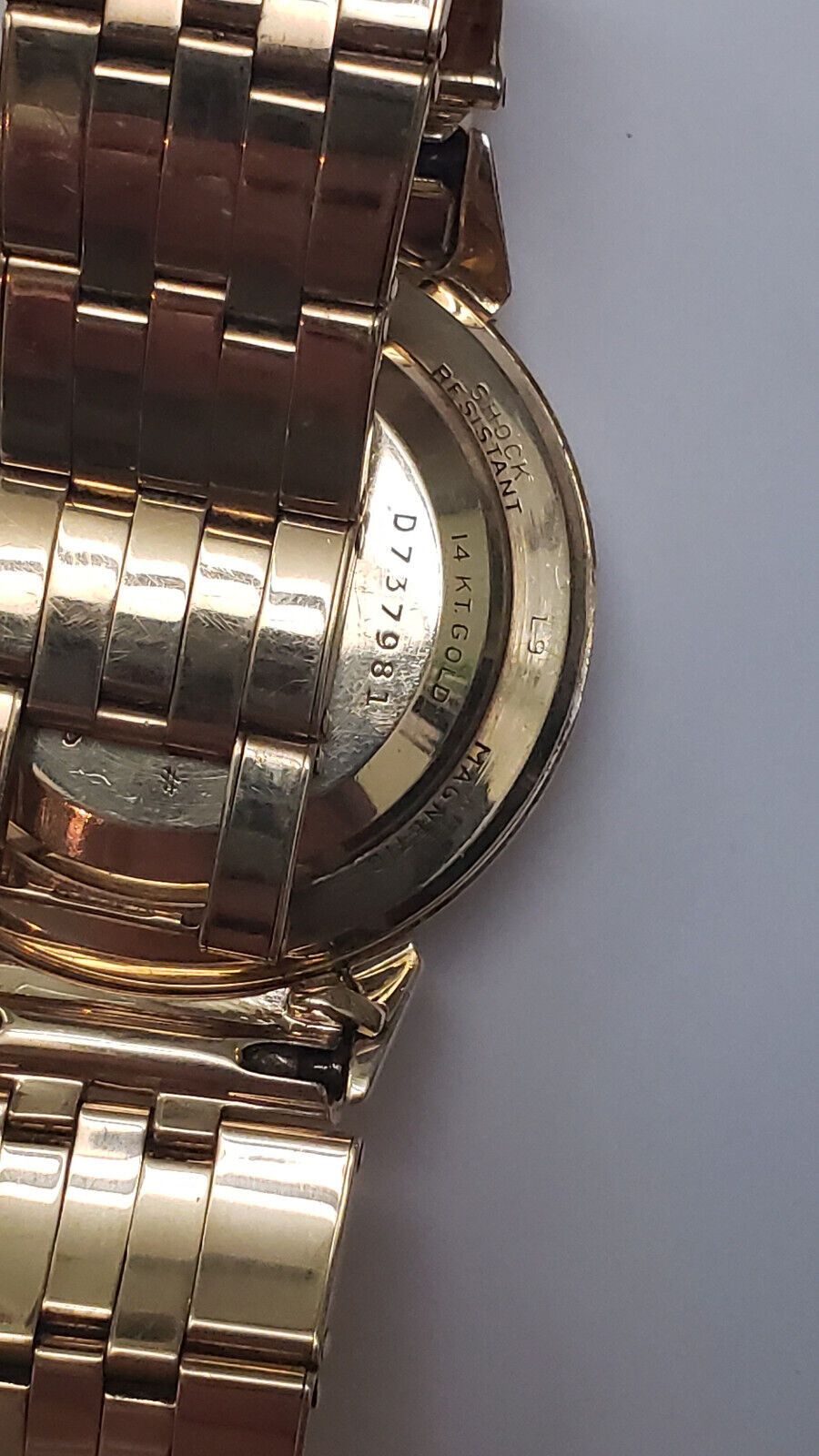 Bulova Antique Bulova 14k Gold Watch Bracelet Self winding,69gr Size ONE SIZE - 4 Thumbnail