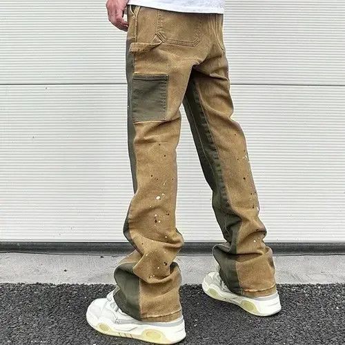 Japanese Brand Patch Cargo Jeans Size US 32 / EU 48 - 3 Thumbnail