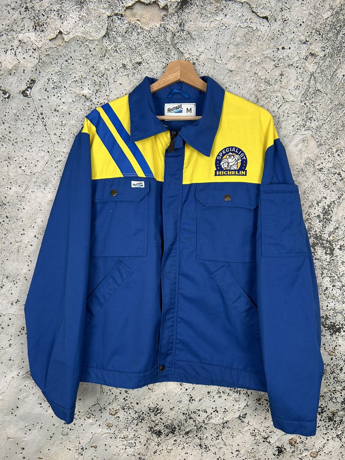 Vintage Vintage Michelin Racing Tyres Light Jacket Workwear 90s Size US M / EU 48-50 / 2 - 1 Thumbnail