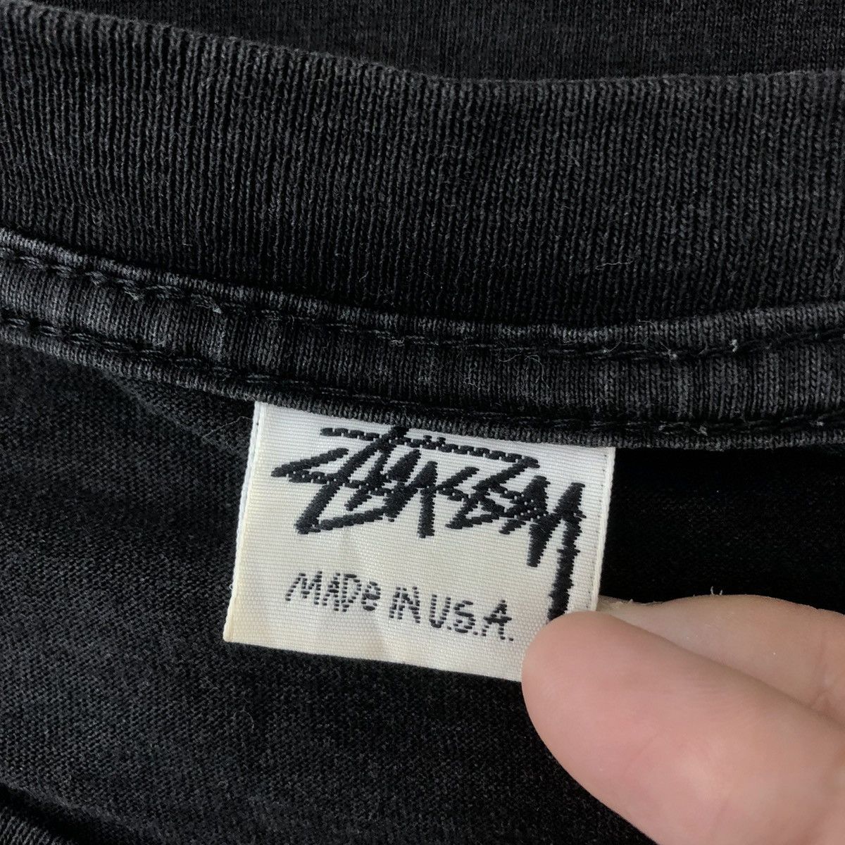 Stussy Vintage 90’ STUSSY WARRIOR MAN Stickman Tribe Tee Shirt Top Size US L / EU 52-54 / 3 - 5 Thumbnail