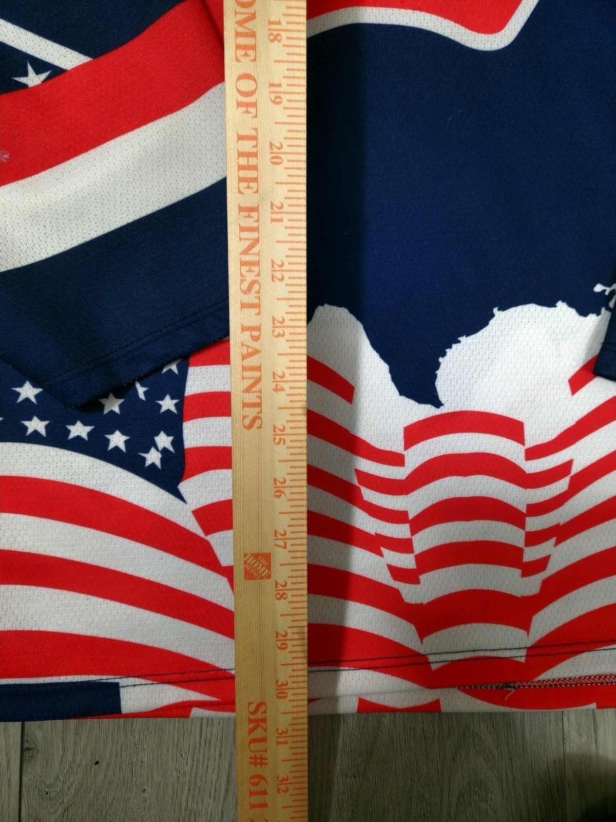 Other ProJoy “USA Stars & Stripes” Patriotic Hockey Jersey #91 L#6 Size ONE SIZE - 3 Thumbnail
