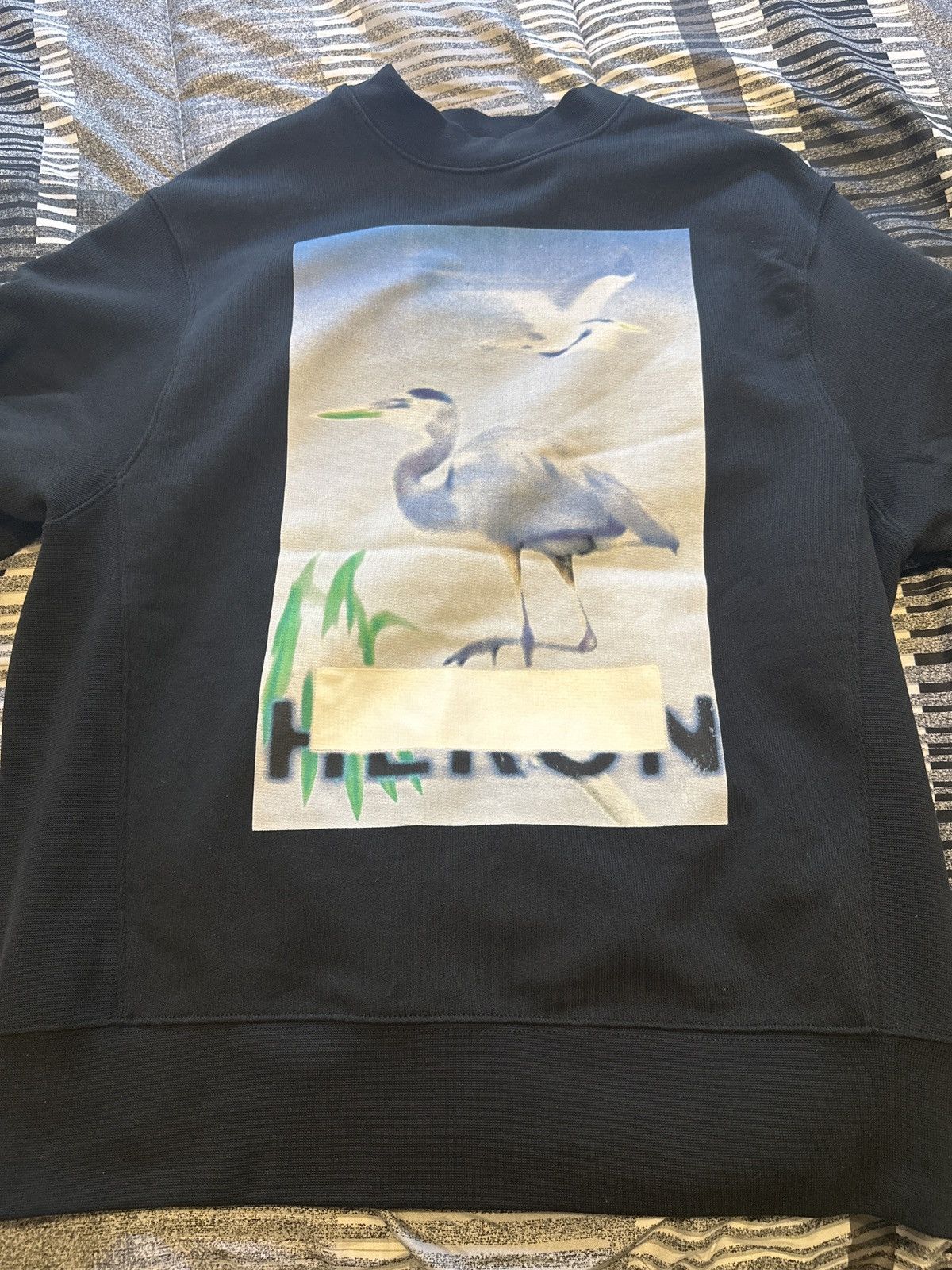 Heron Preston Heron Preston black sweatshirt Size US M / EU 48-50 / 2 - 1 Thumbnail