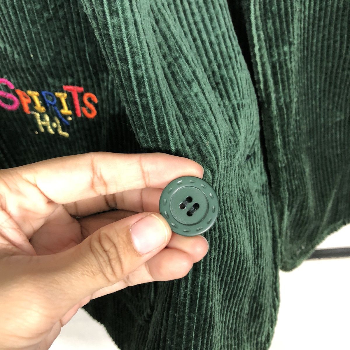Japanese Brand 📌Corduroy Chore Jacket Henri Lucchapuis Issey Miyake Size US M / EU 48-50 / 2 - 17 Thumbnail