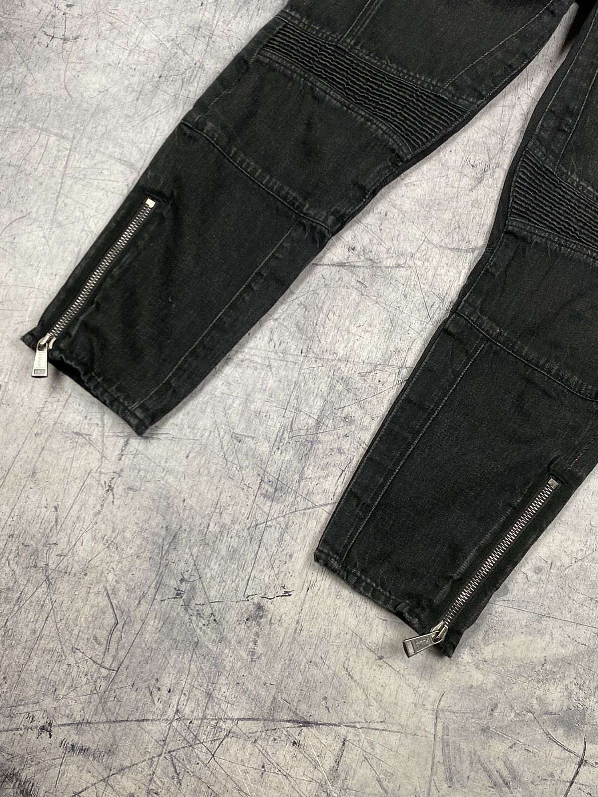 Polo Ralph Lauren × Ralph Lauren Polo Ralph Lauren rare black label biker jeans pants Size 26" / US 2 / IT 38 - 4 Thumbnail