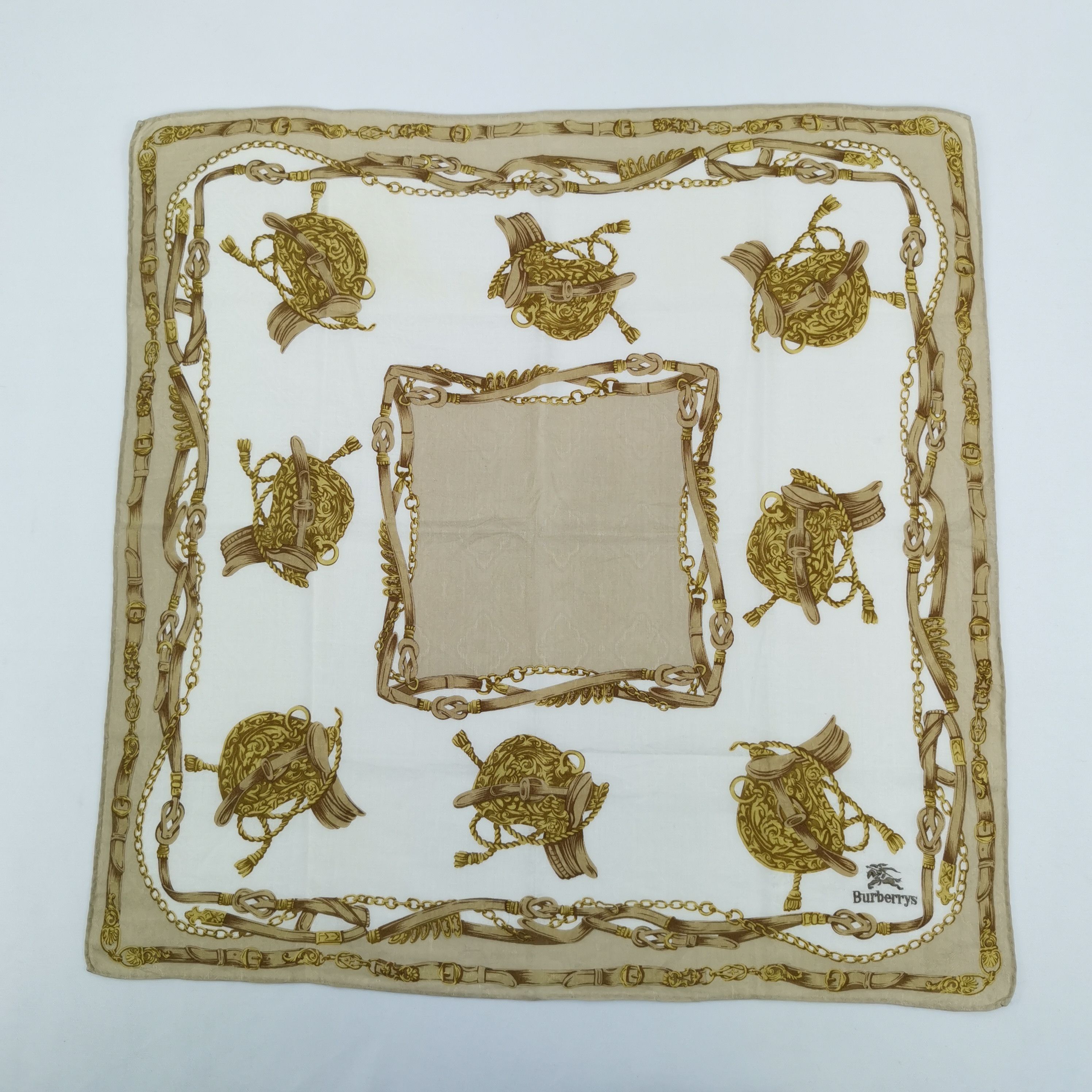 Burberry Vintage Burberry Handkerchief Neckerchief Bandana Size ONE SIZE - 1 Thumbnail