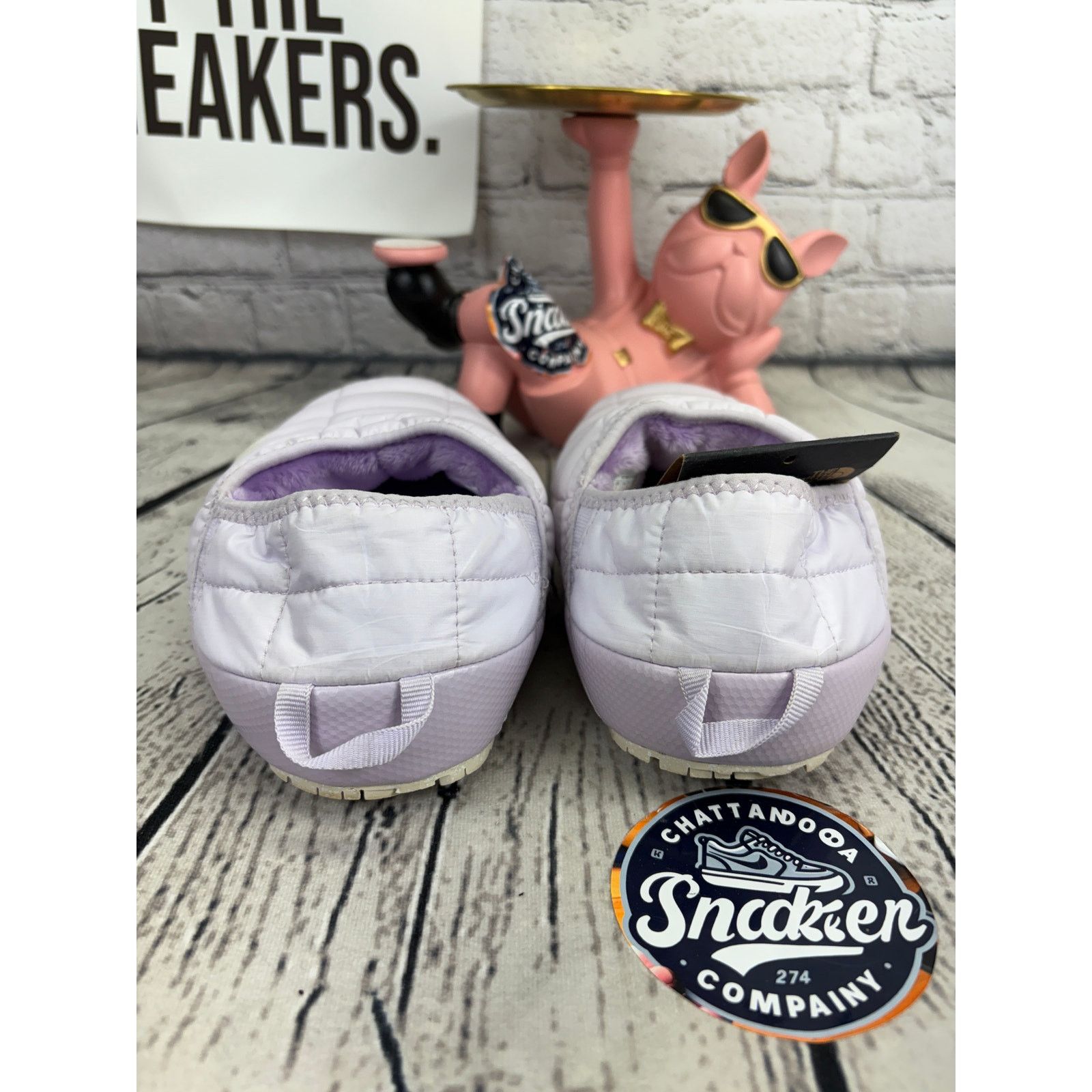The North Face The North Face Nuptse Mule Womens 8 Lavender Purple Slippers Size US 8 / IT 38 - 4 Thumbnail
