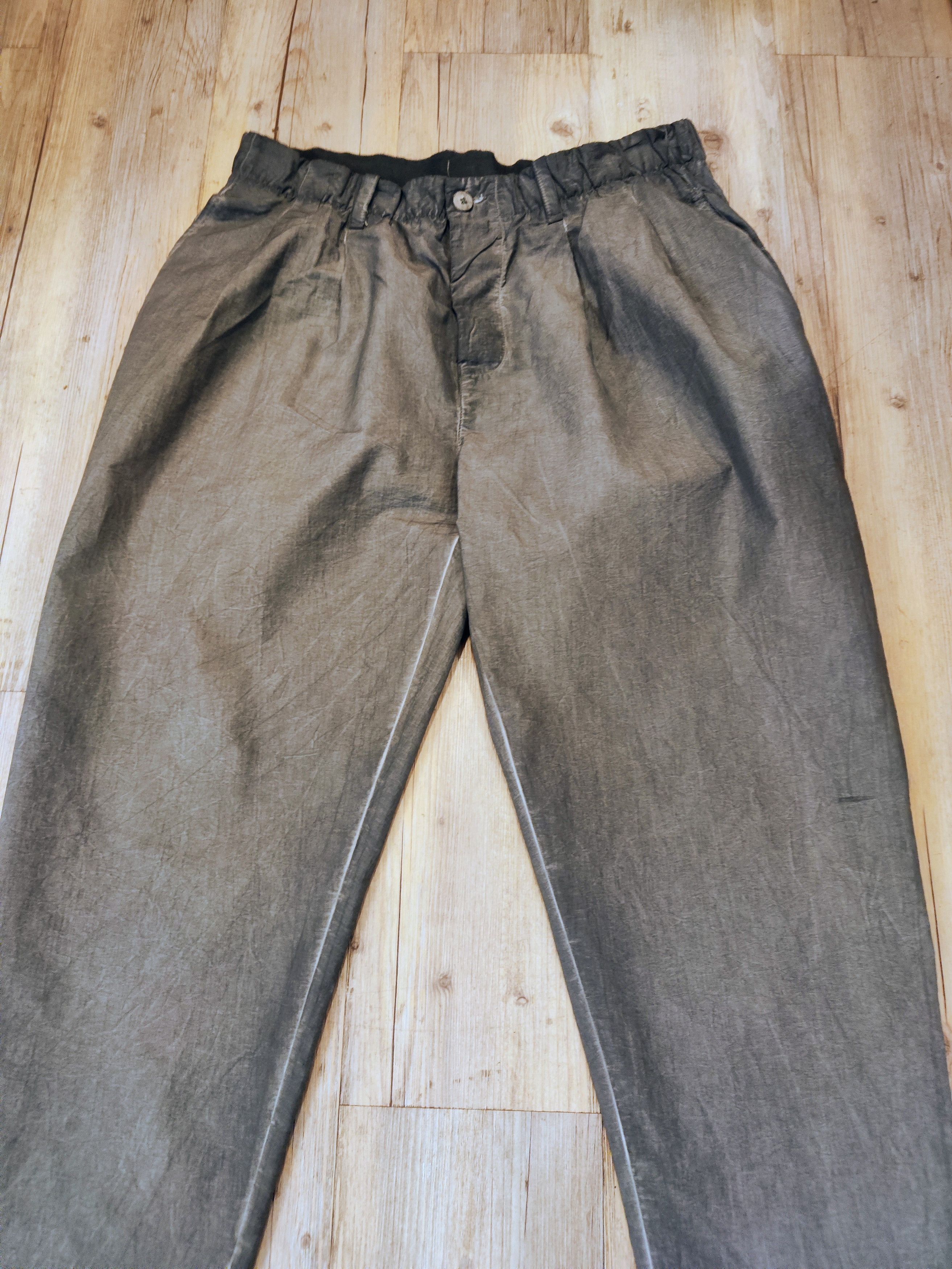 Transit Uomo Dyed gray wide pants.Like Ziggy Chen or Uma Wang Size US 34 / EU 50 - 5 Thumbnail