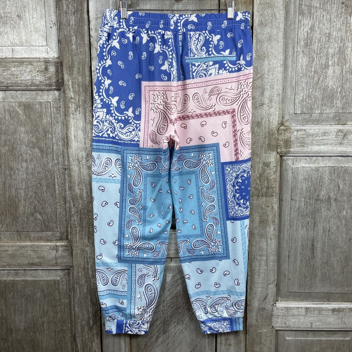 Japanese Brand × Shein × Vintage Vintage Shein Bandana Paisley Pants Size 35" - 2 Thumbnail