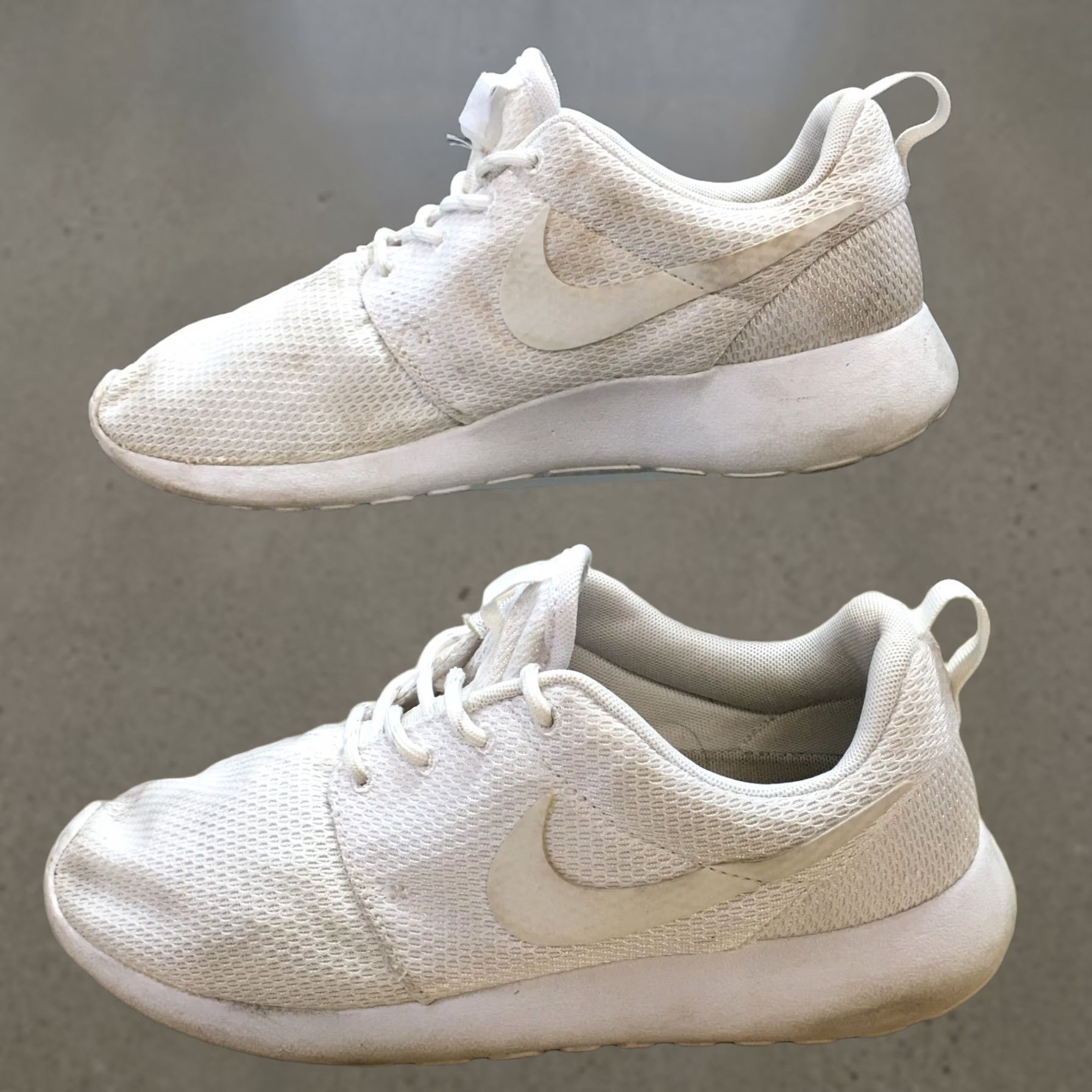 Nike Nike Roshe One Shoes Womens 8 Running Sneakers White Fabric Lace Up Low Top S Sneakers Activewear Womens Size M / US 6-8 / IT 42-44 - 1 Thumbnail