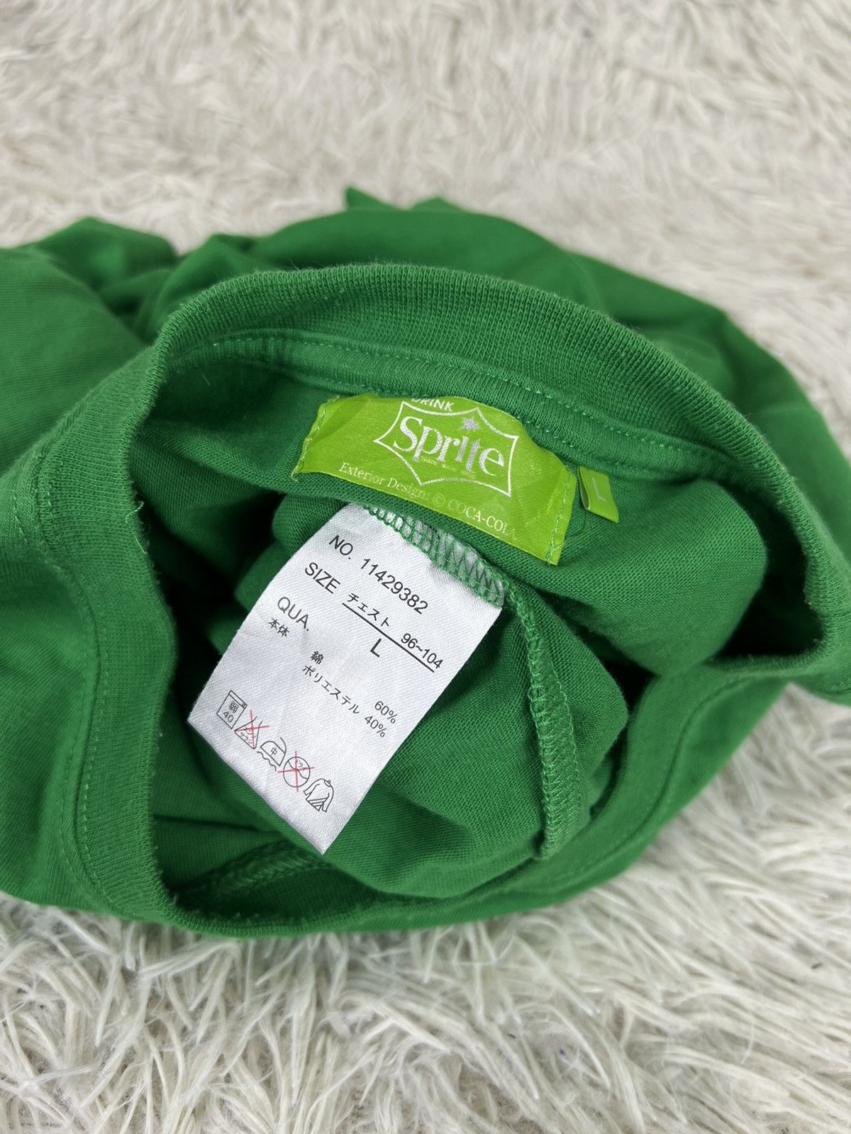 Coca Cola 🔥Rare🔥Sprite Big Print Design by Coca Cola T-shirt Size US L / EU 52-54 / 3 - 3 Thumbnail