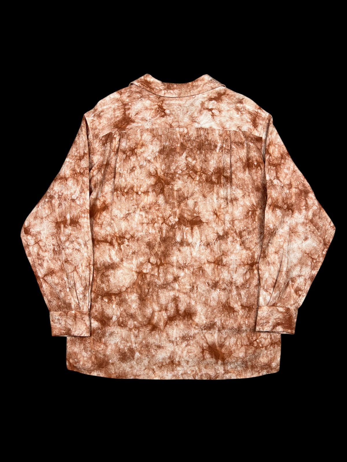 Issey Miyake × Tete Homme Tete Homme Rayon Textured Longsleeve Open Collar Shirt Size US L / EU 52-54 / 3 - 2 Thumbnail