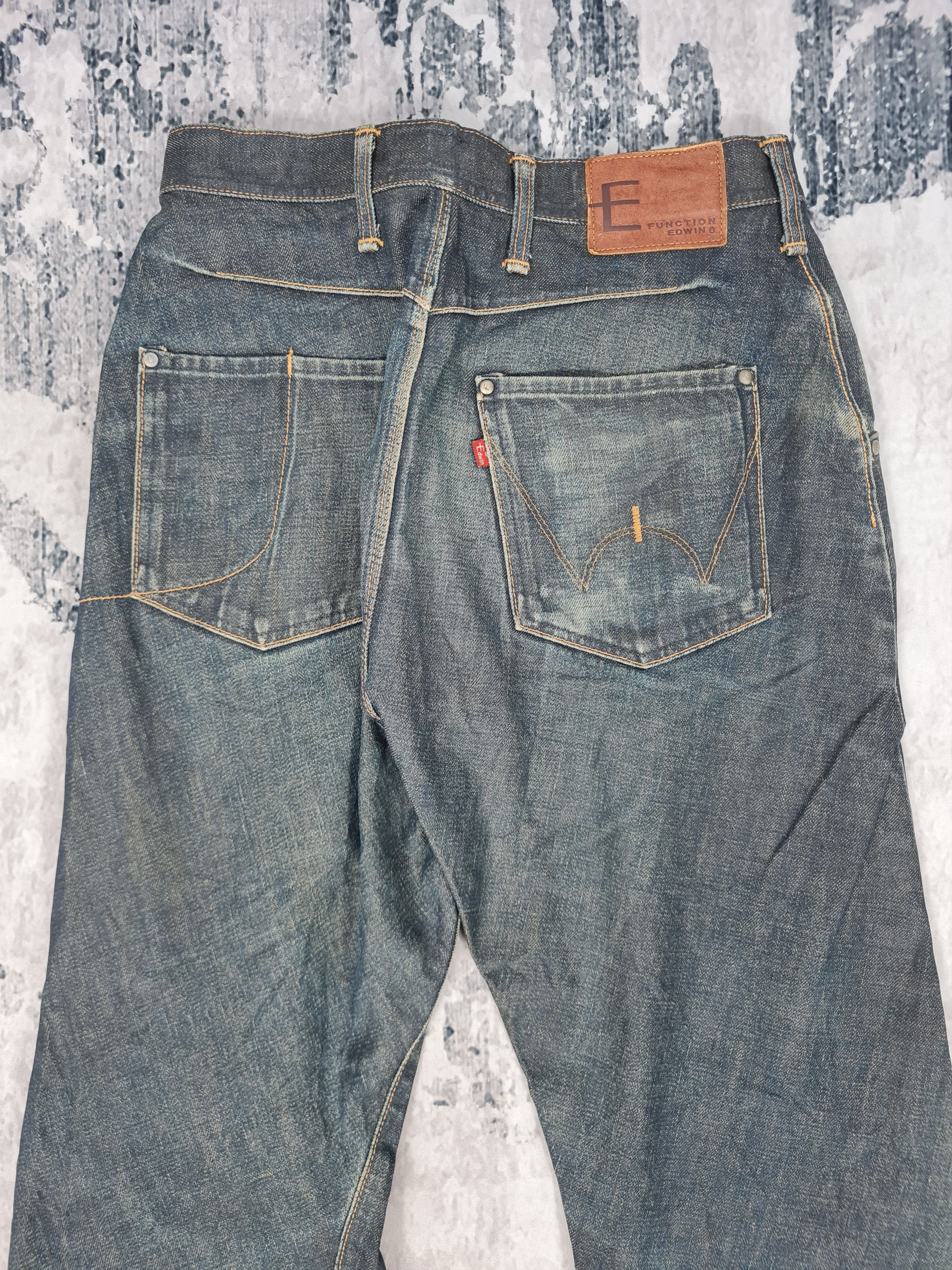 Edwin Vtg EDWIN E FUNCTION Twisted Jeans Size 30x30 JB0138 Size US 30 / EU 46 - 7 Thumbnail