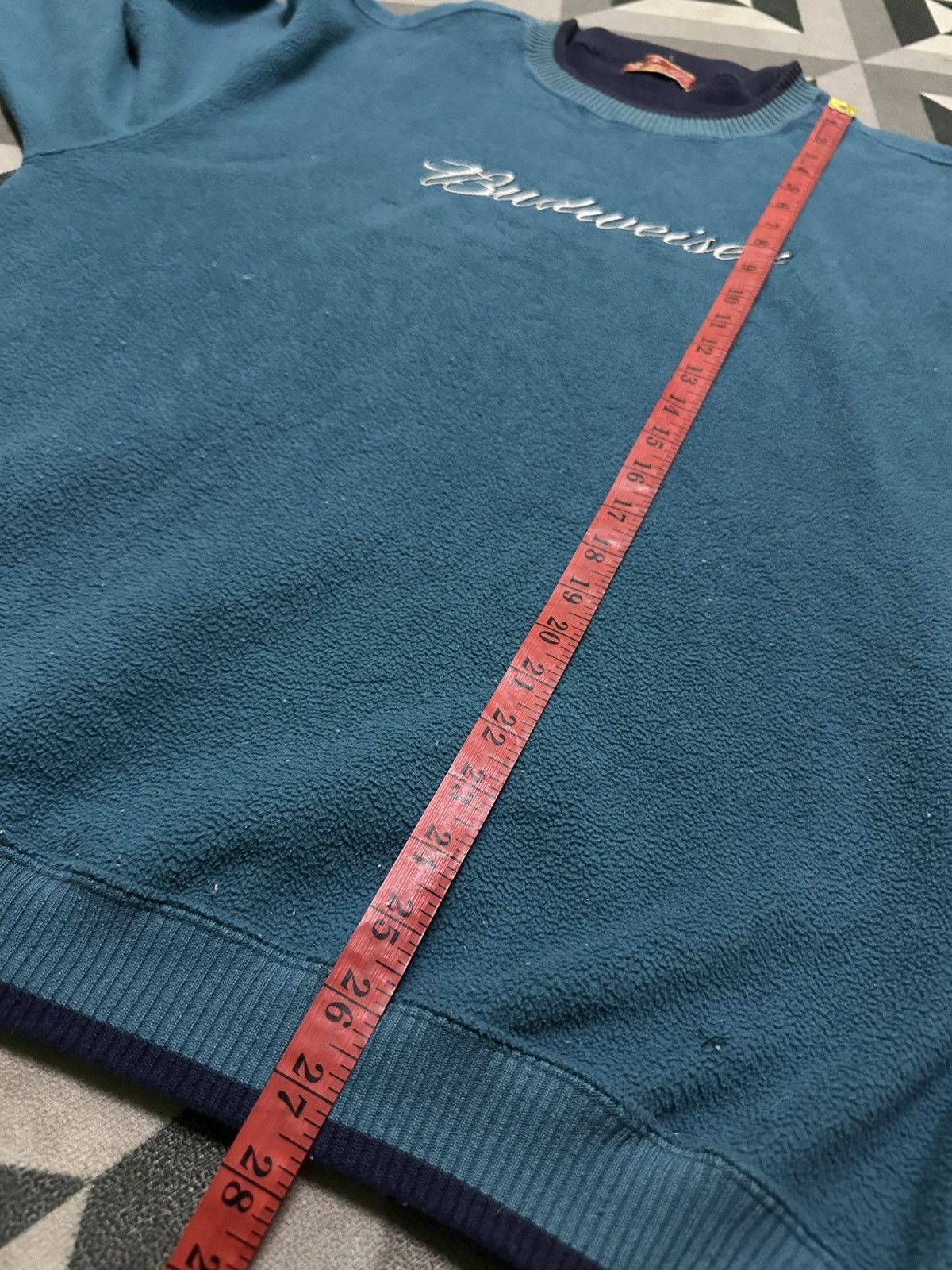 Budweiser Vintage Budweiser fleece sweatshirt Size US L / EU 52-54 / 3 - 8 Thumbnail