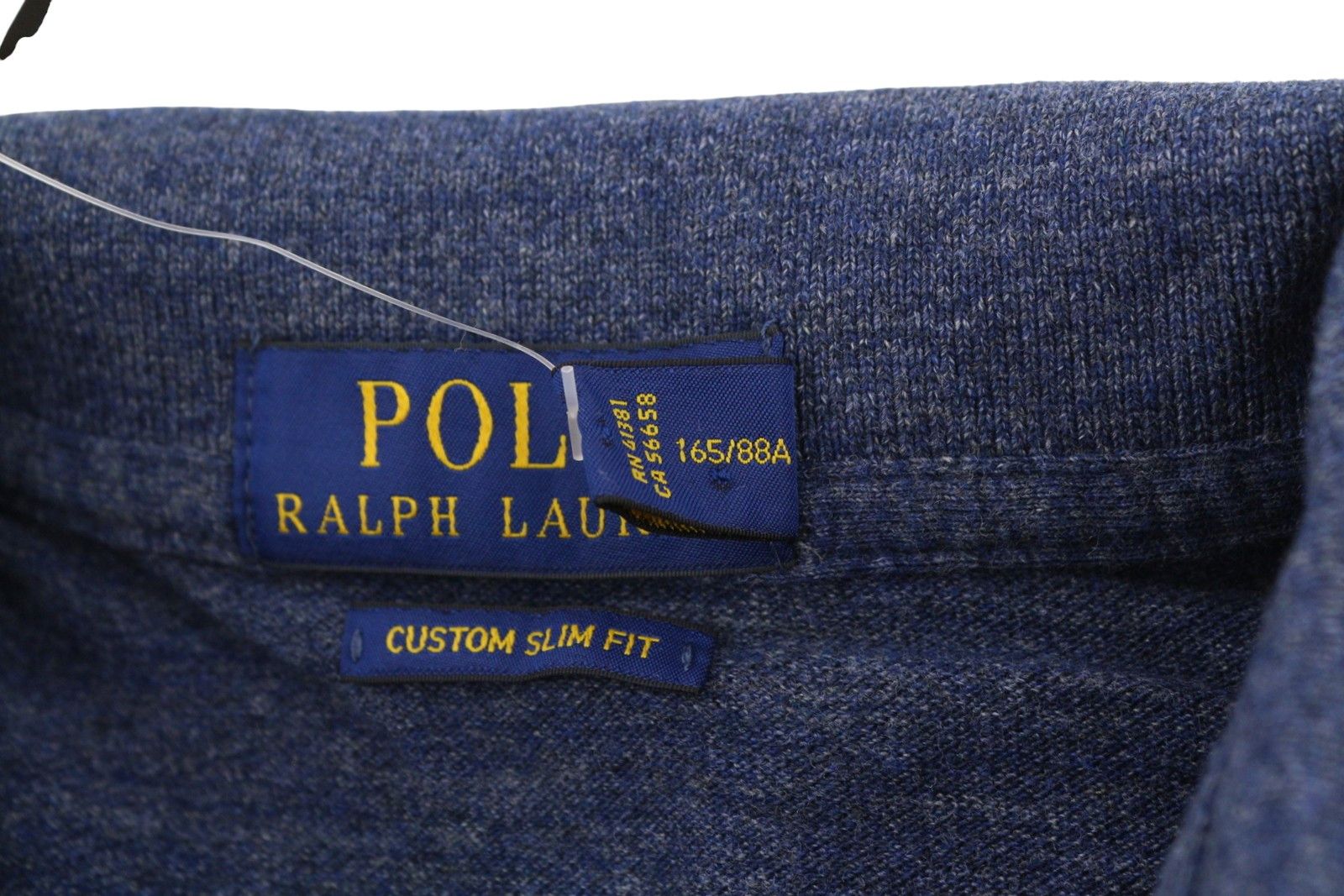 Ralph Lauren CUSTOM SLIM FIT XS Melange Embroidered Logo 87909 Size US XS / EU 42 / 0 - 8 Thumbnail