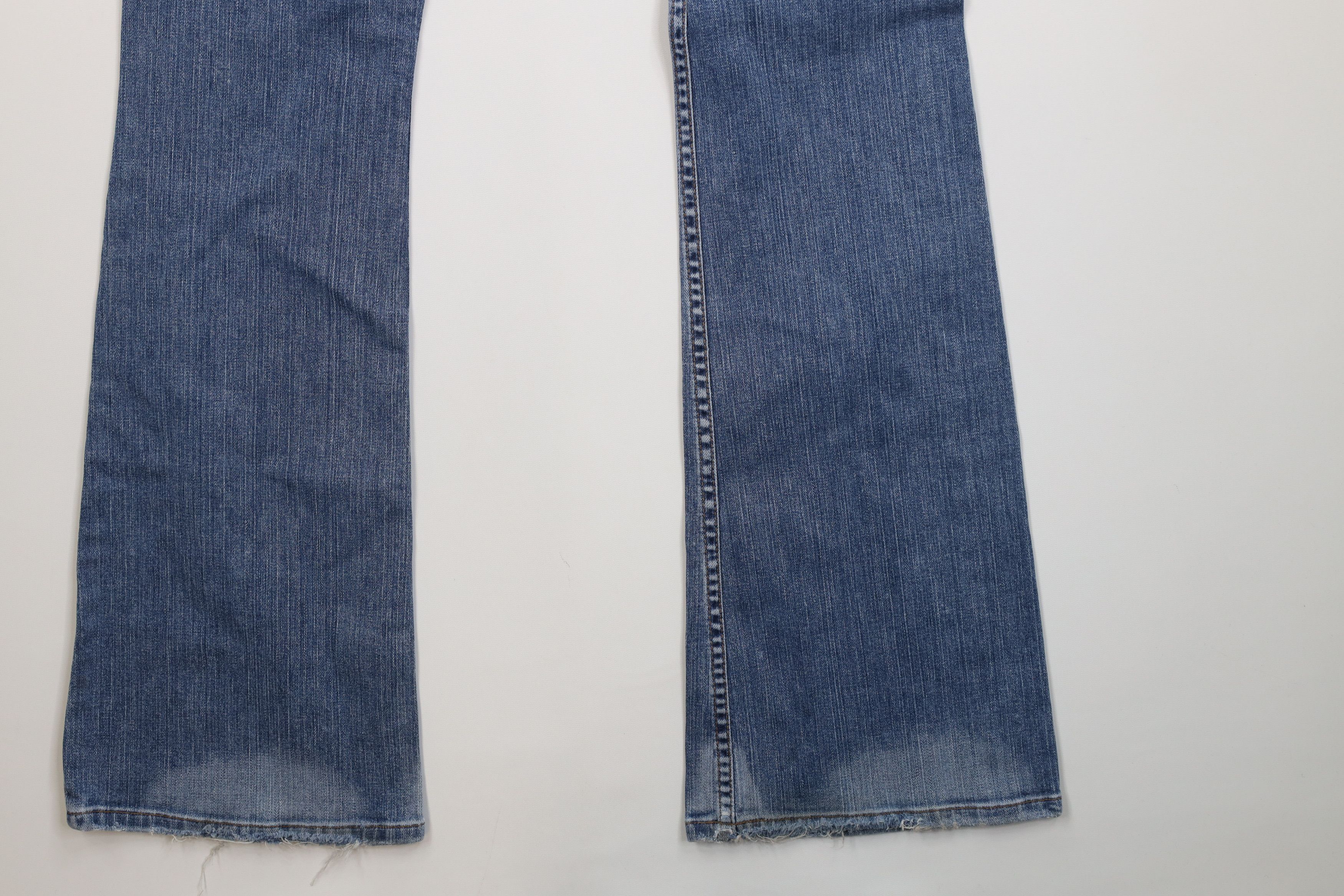 Vintage Vintage Buckle BKE Distressed Babydoll Flared Wide Leg Jeans Size 31" - 15 Thumbnail