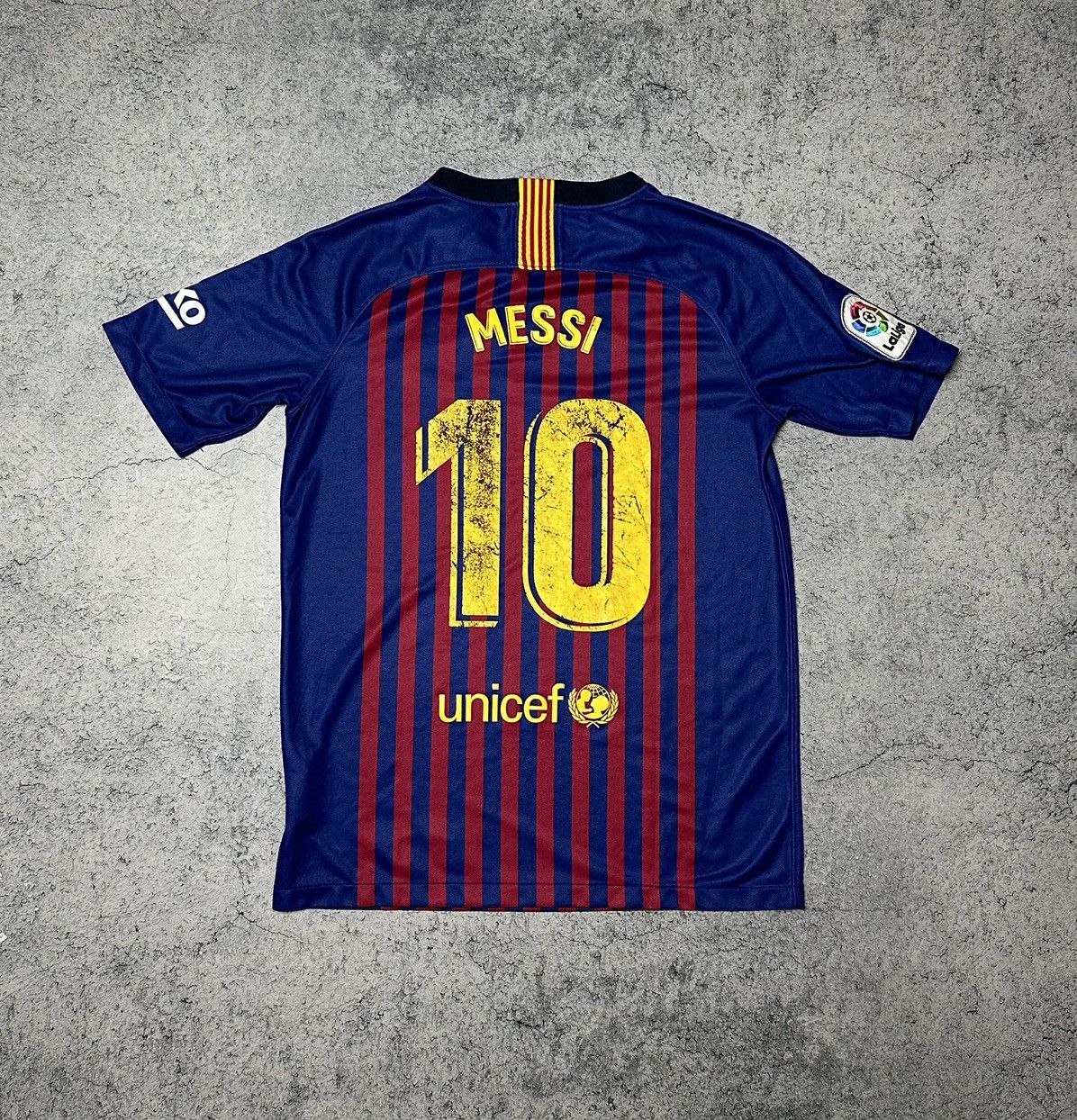 Nike Nike Fc Barcelona Messi #10 Jersey Junior XL Size US XS / EU 42 / 0 - 10 Thumbnail