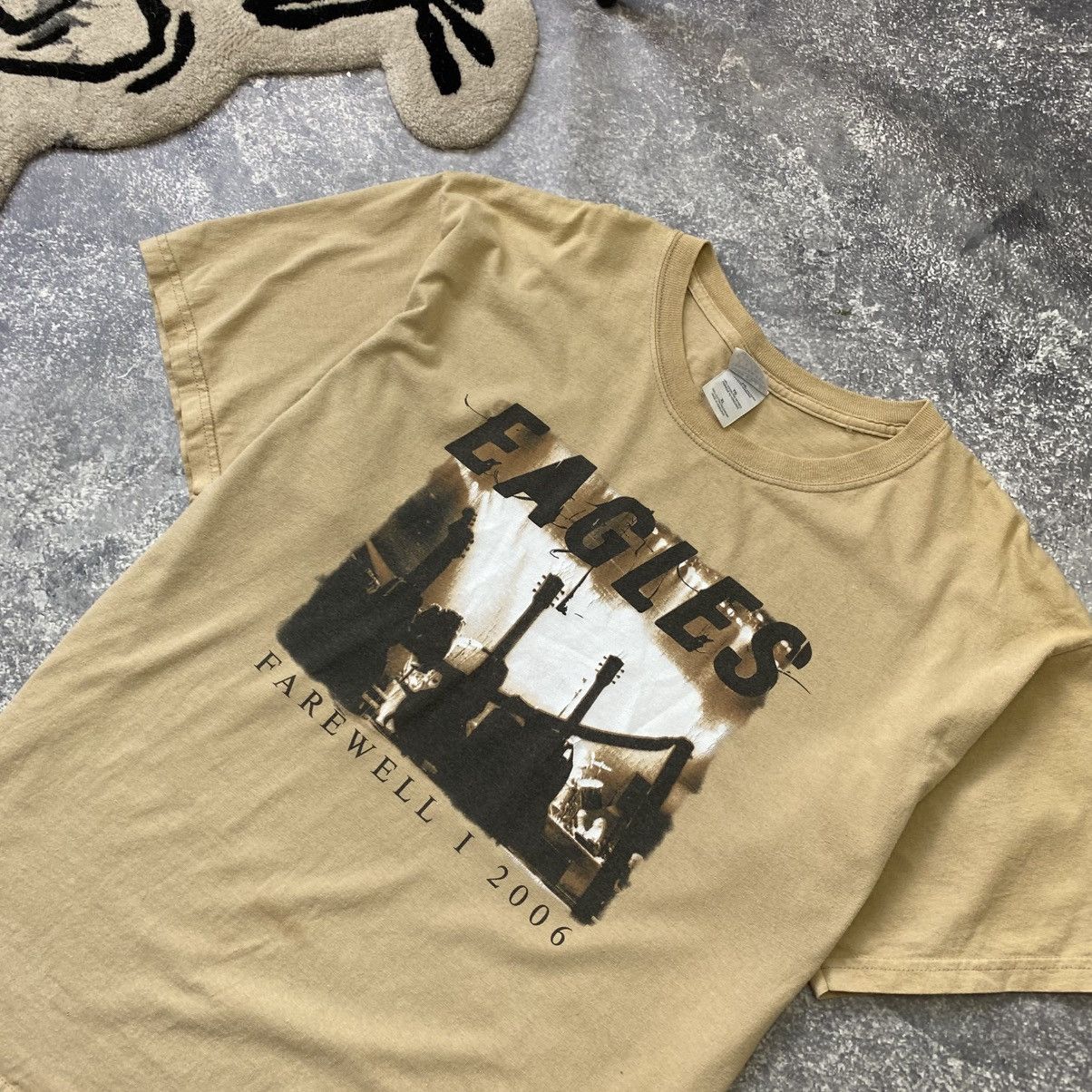 Band Tees × Vintage Vintage Eagles 2006 Farewell big logo rock band tee Size US XL / EU 56 / 4 - 3 Thumbnail