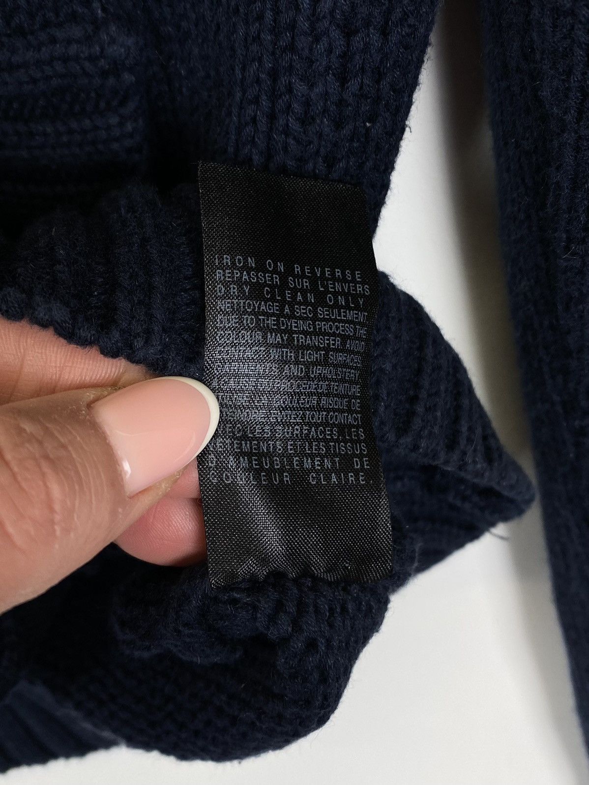 Allsaints Allsaints Spitalfields Duffle Knit Cardigan Linen/Cotton Men Size US S / EU 44-46 / 1 - 6 Thumbnail
