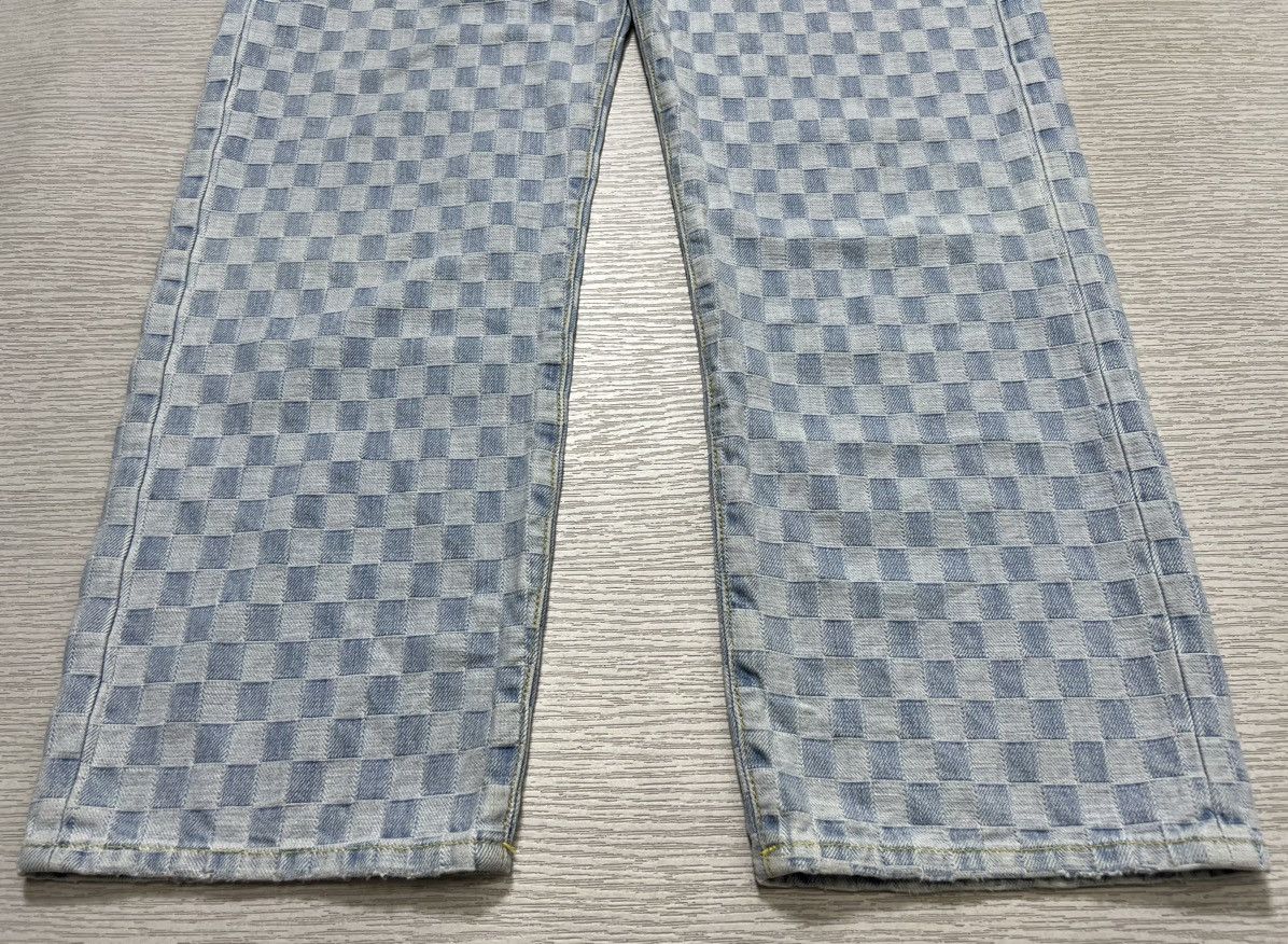 R13 R13 - S/S 22’ - Checkerboard Boyfriend Jeans Size US 27 - 6 Thumbnail