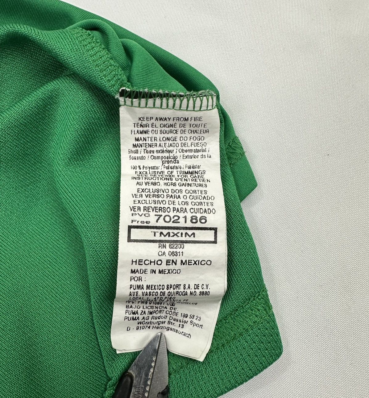 Puma Rare Women’s Puma Mexico Blockcore Jersey 2014 World Cup M Size M / US 6-8 / IT 42-44 - 8 Thumbnail