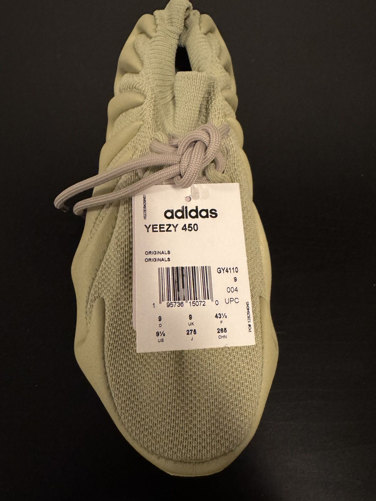 Adidas × Yeezy ADIDAS YEEZY 450 RESIN Size US 9.5 / EU 42-43 - 6 Thumbnail
