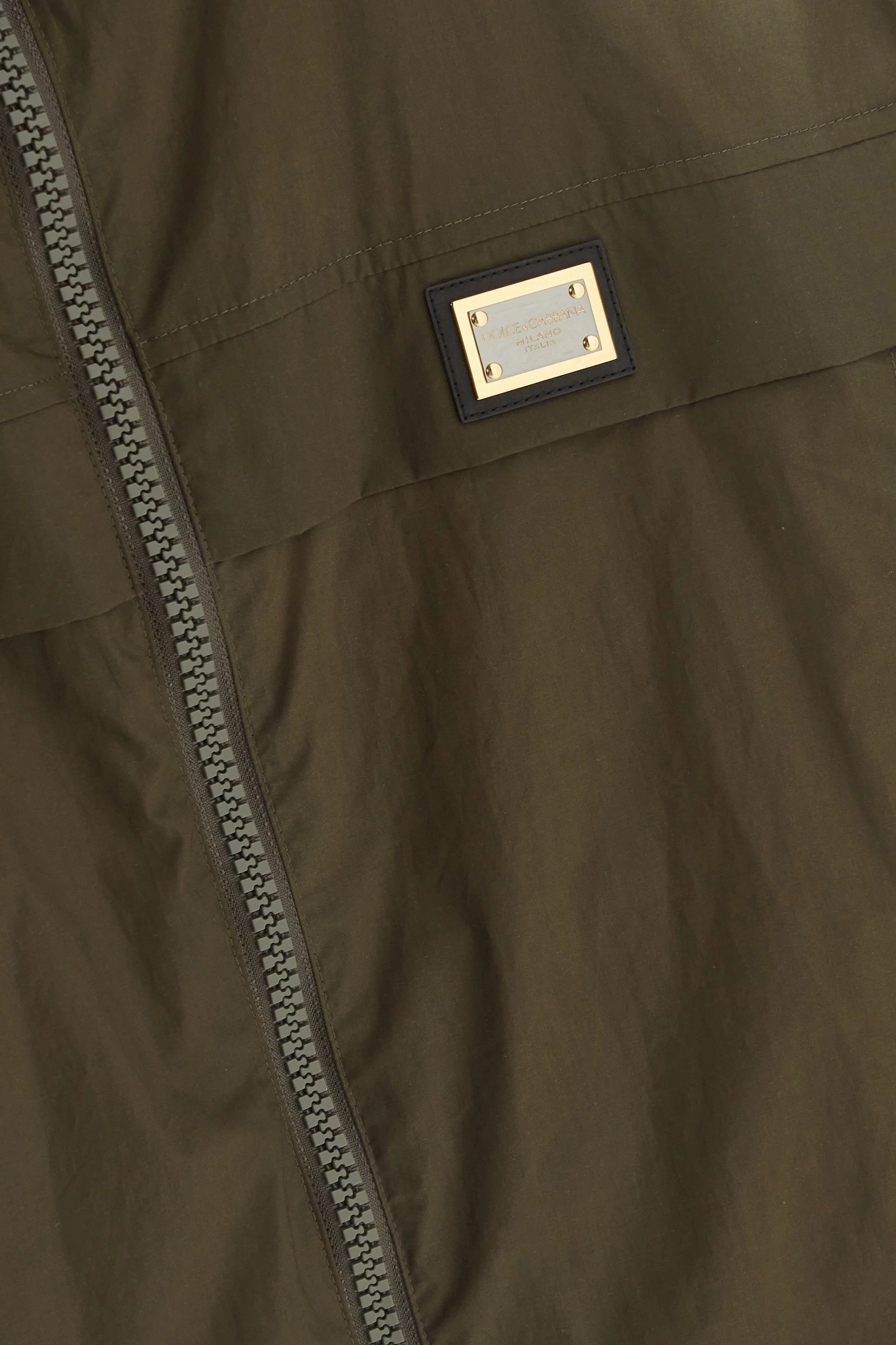 Dolce & Gabbana o1y1224 Logo Hooded Jacket in Military Green/Orange Size US S / EU 44-46 / 1 - 4 Thumbnail