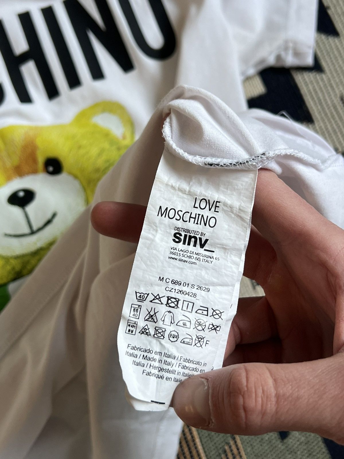 Moschino Moschino Couture Teddy Bear T-Shirt Size US S / EU 44-46 / 1 - 8 Thumbnail