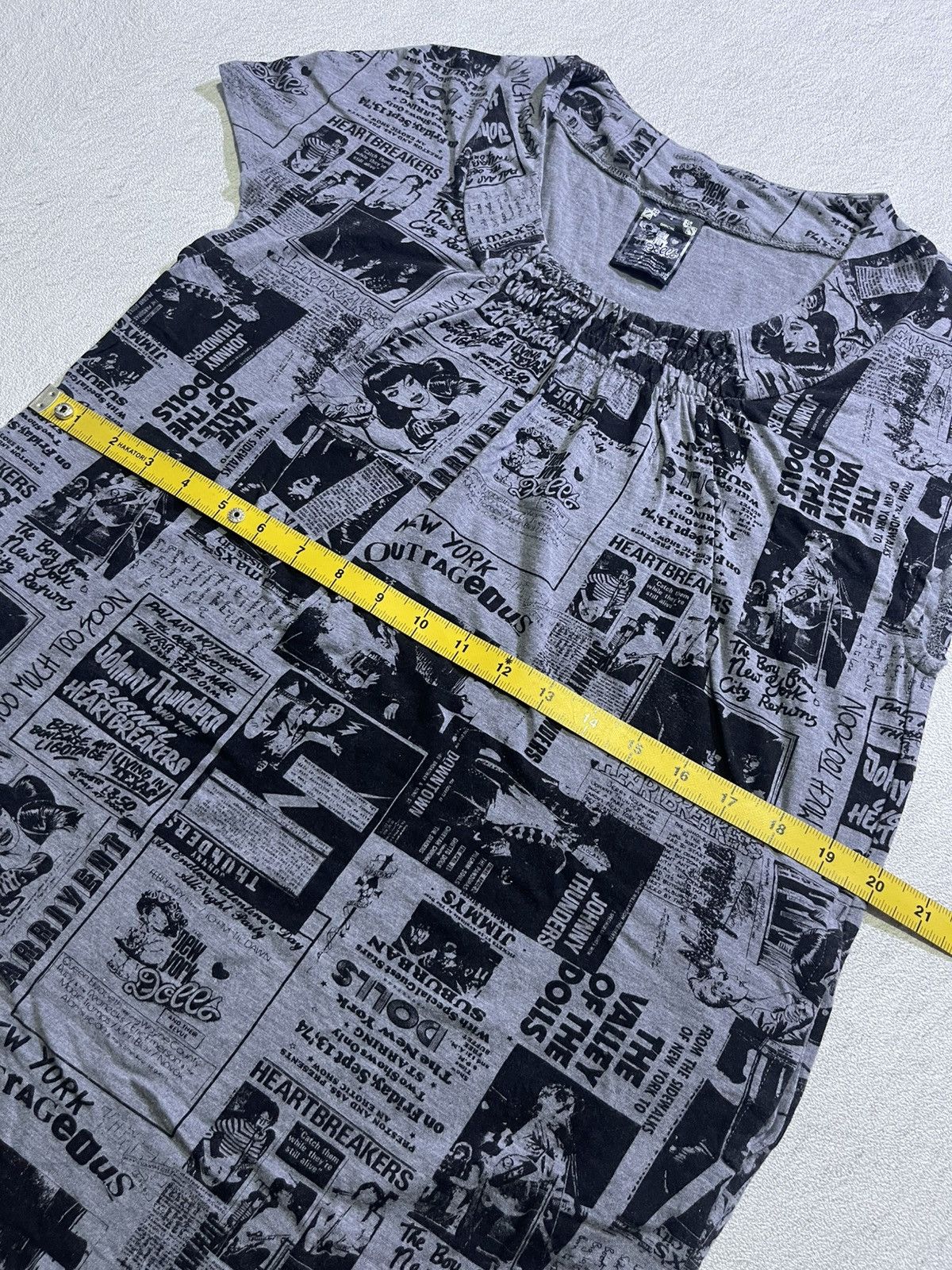 Hysteric Glamour HYSTERIC GLAMOUR SHORT SLEEVE TSHIRT FULL PRINT STYLE Size L / US 10 / IT 46 - 9 Thumbnail