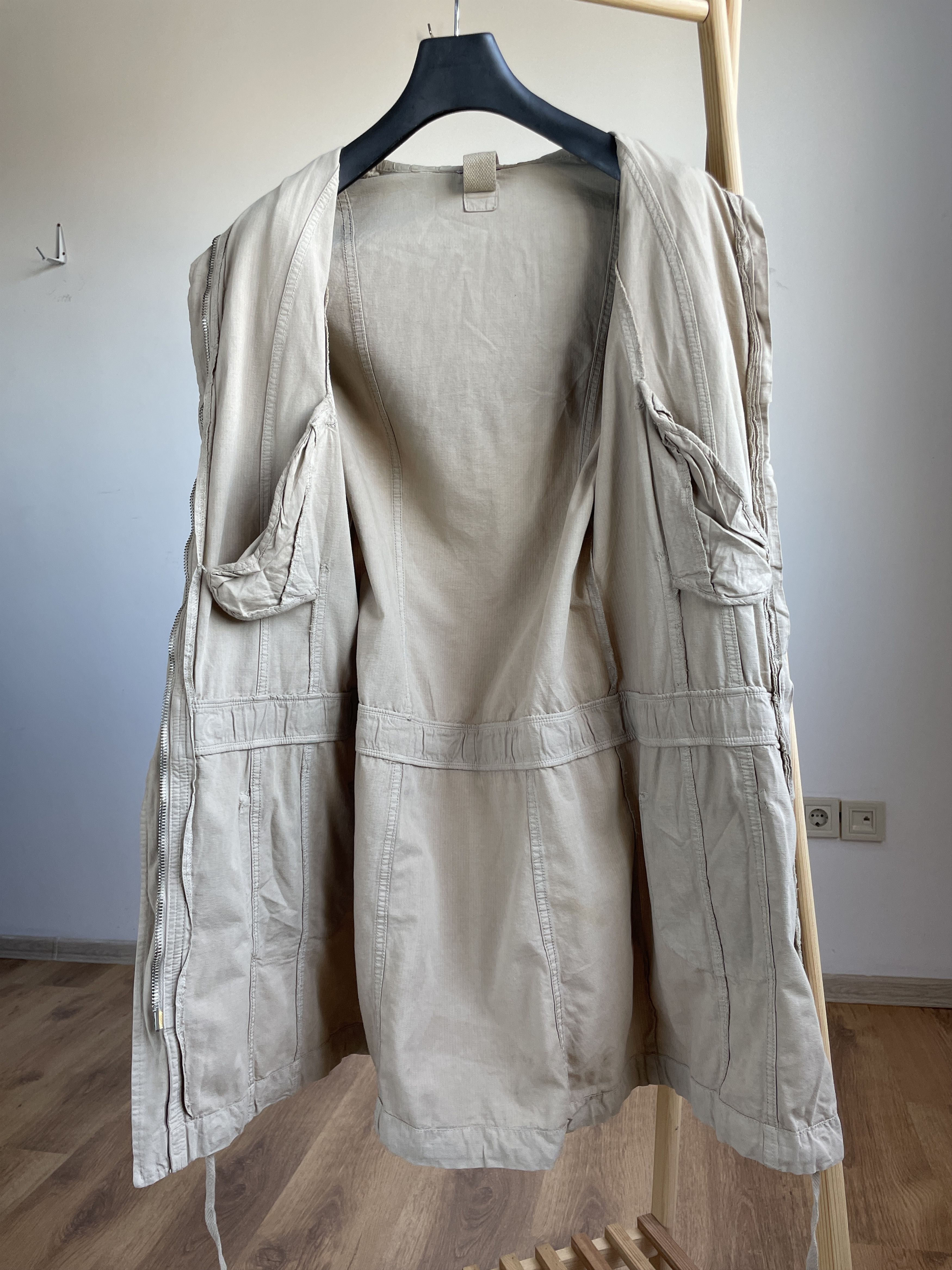 MAX&Co. Max & Co. Max Mara Womens Utility Military Parka Size M / US 6-8 / IT 42-44 - 3 Thumbnail