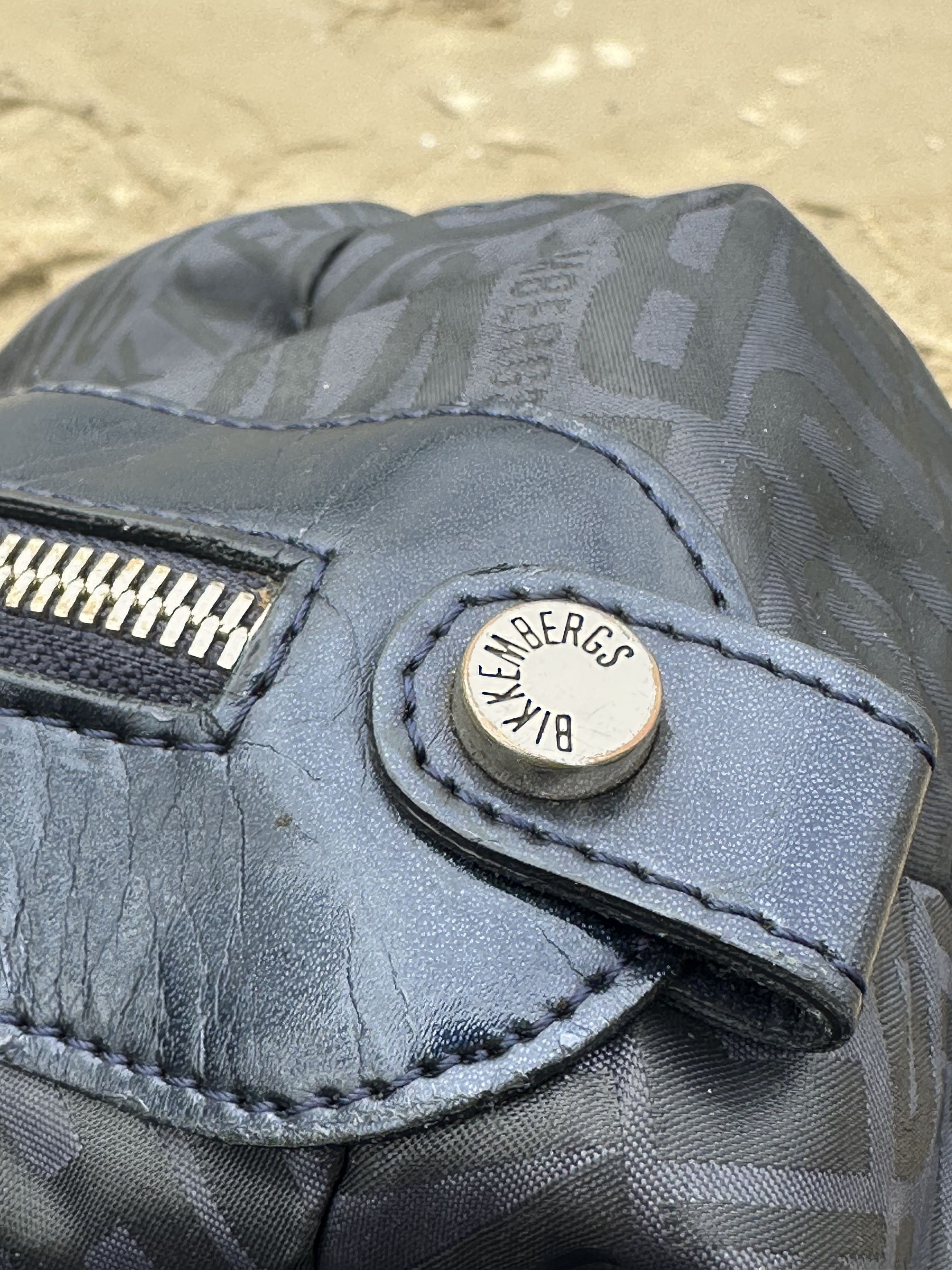 Dirk Bikkembergs DIRK BIKKEMBERGS Bag Shoulder Hand Soccer Nylon Zip Blue Size ONE SIZE - 13 Thumbnail