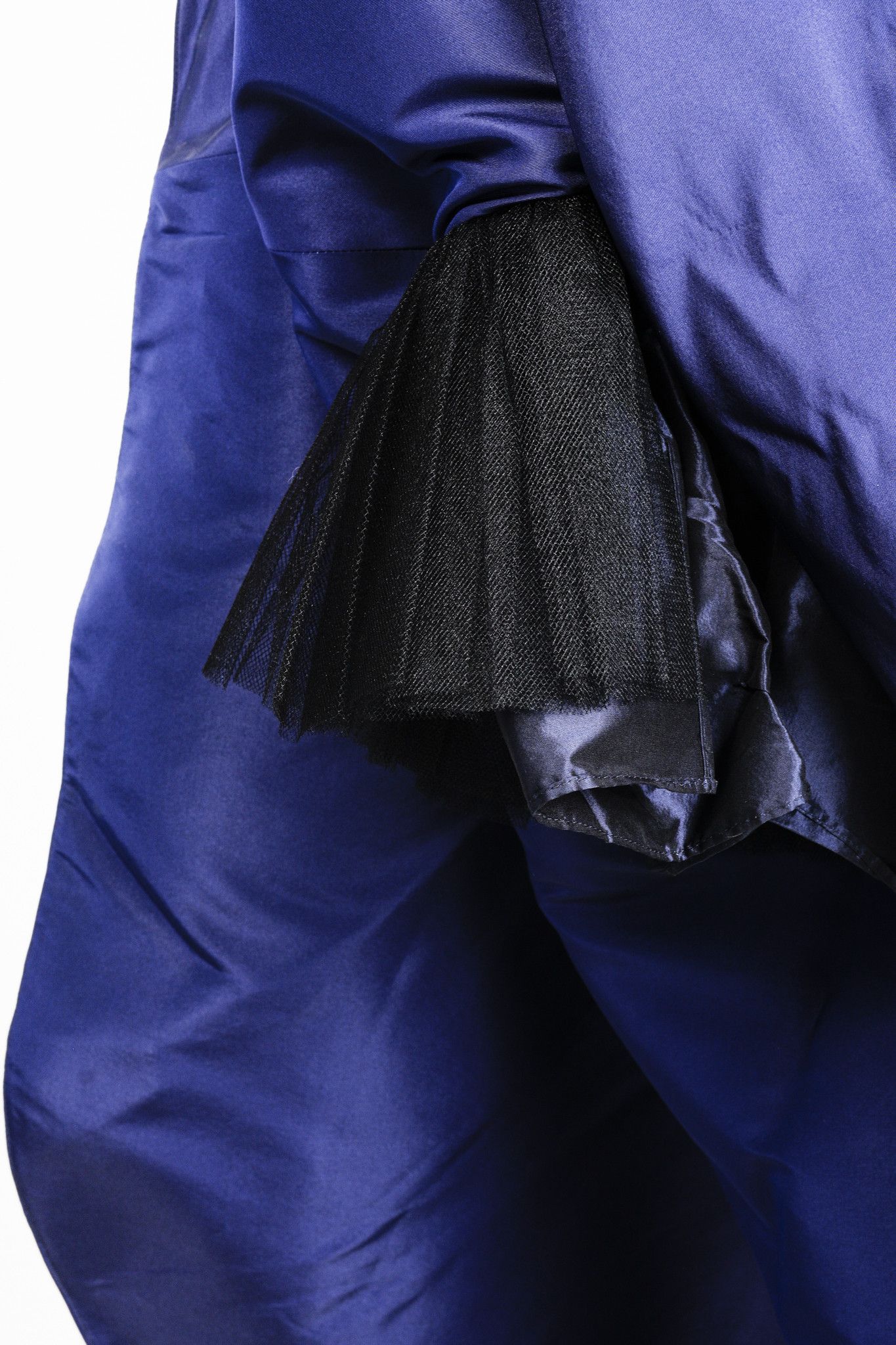 Other Elizabeth Kennedy Cobalt Blue Mermaid Maxi Skirt Size 32" / US 10 / IT 46 - 9 Thumbnail