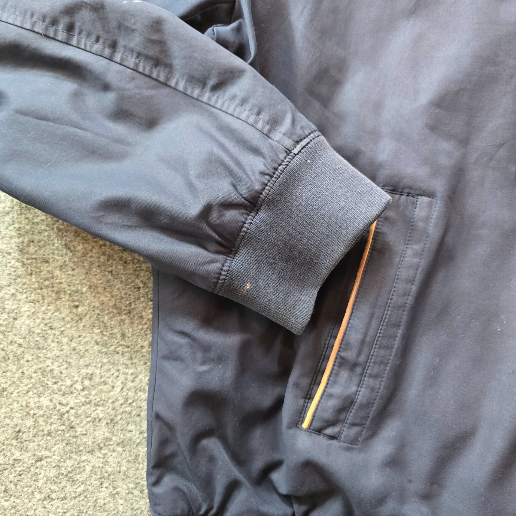 Brooks Brothers Brooks Brothers Jacket Mens 2XL Blue Nylon Hood Bomber Full Zip Classic Jacket Size US XXL / EU 58 / 5 - 5 Thumbnail