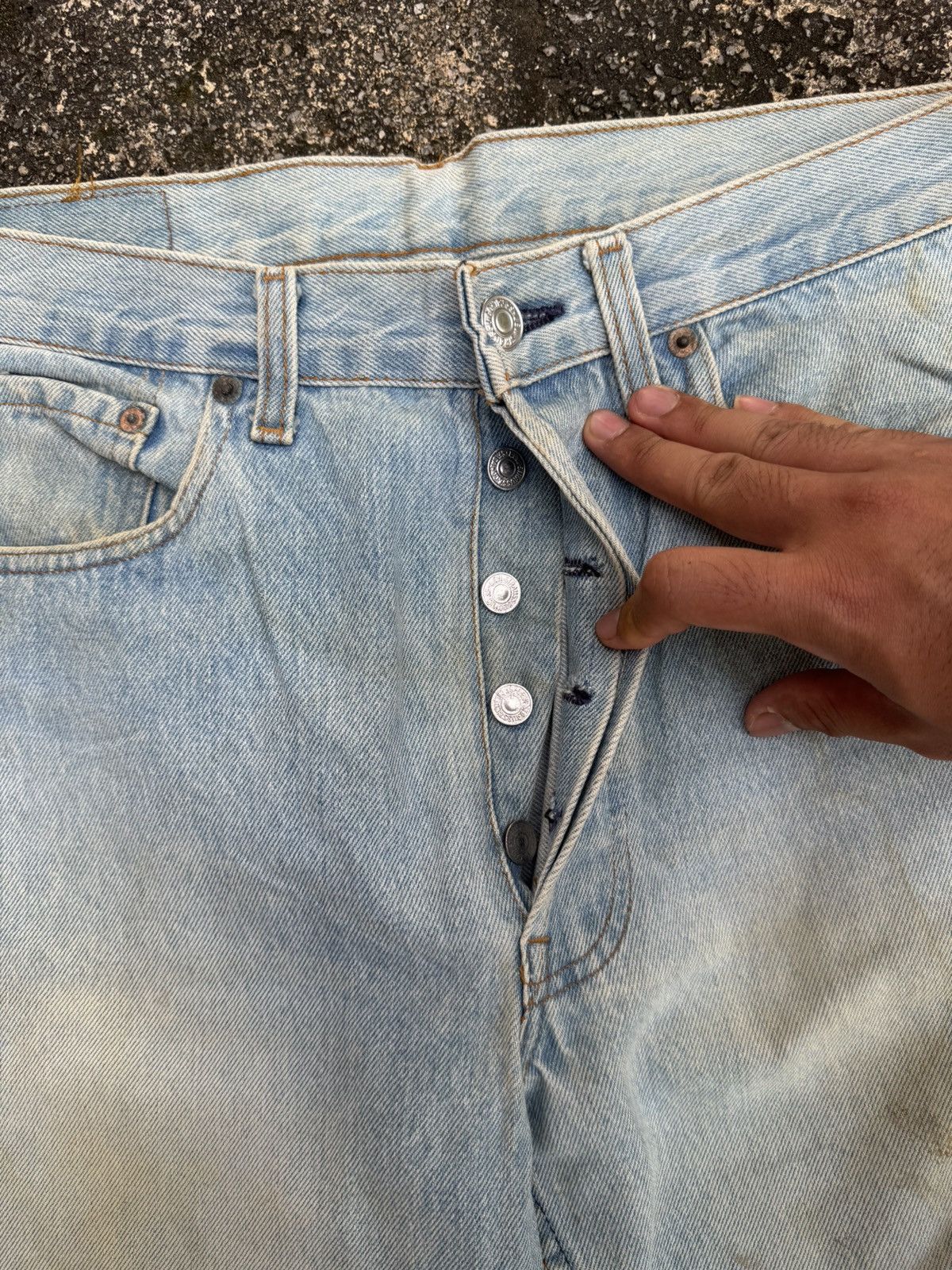 Levi's × Vintage Vintage 80s Levis 501xx USA denim jeans Size US 31 - 2 Thumbnail