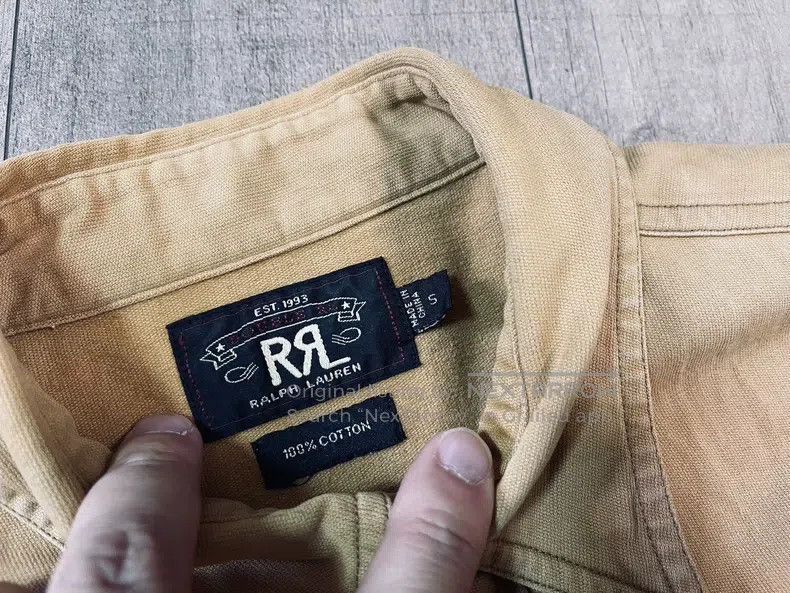 RRL Ralph Lauren RRL Ralph Lauren Mud dyeing workwear shirt casual jacket Size US S / EU 44-46 / 1 - 3 Thumbnail