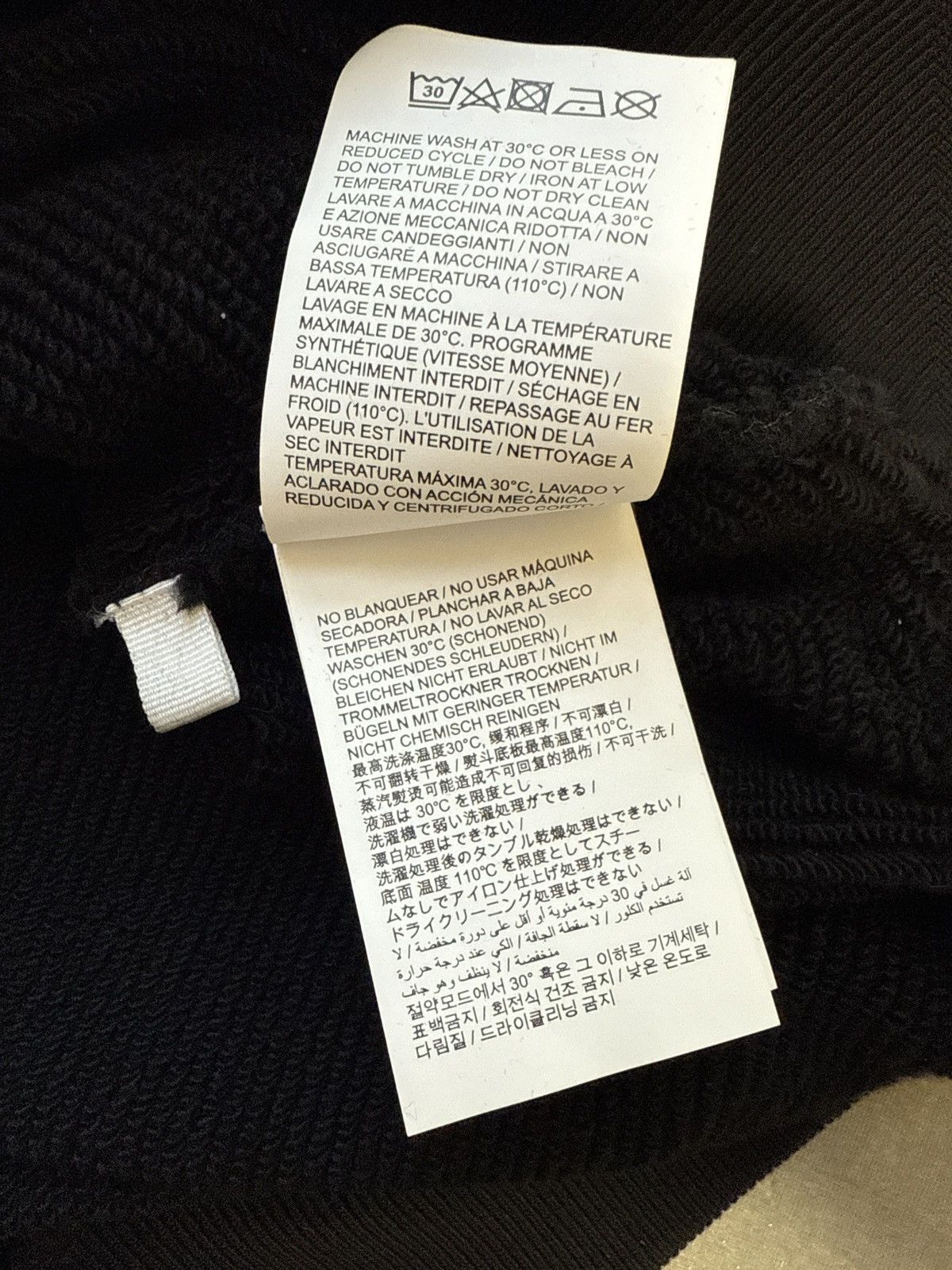 Off-White 🏈 Football-print cotton hoodie