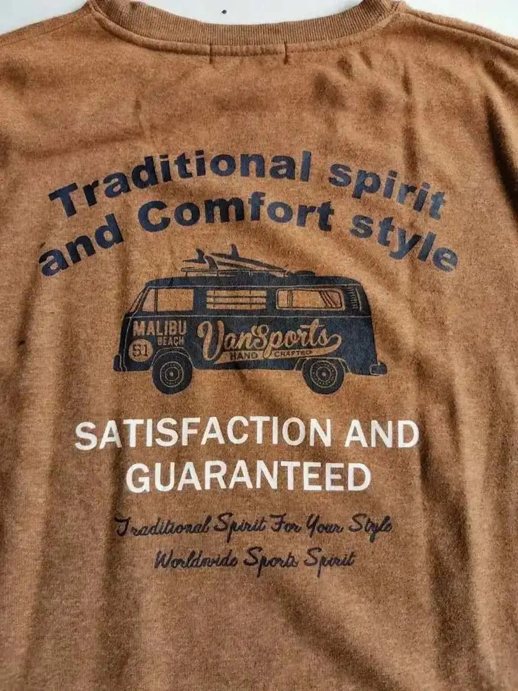 Vintage Vintage Vansports Big Logo Sweatshirt Size US XL / EU 56 / 4 - 4 Thumbnail