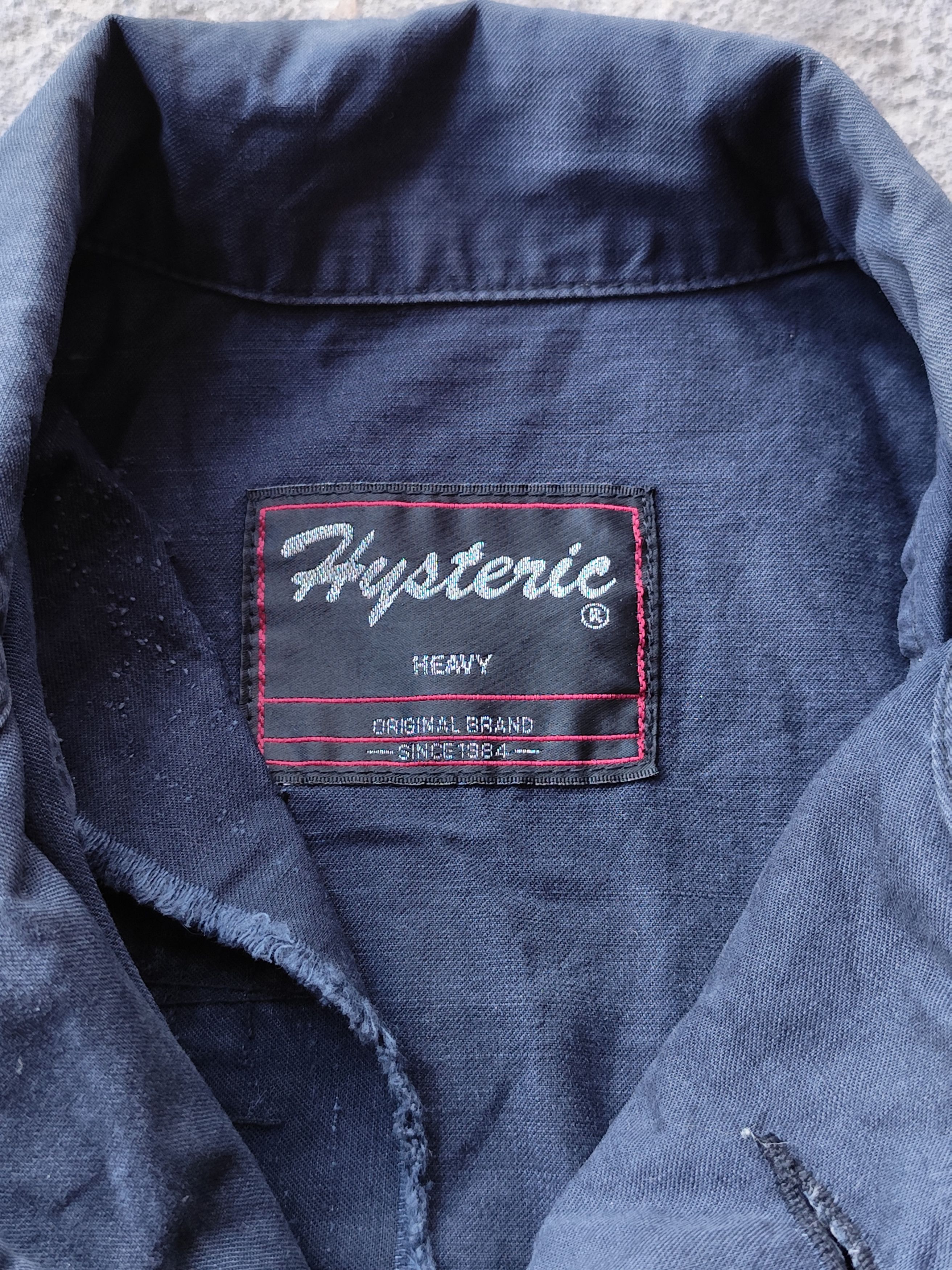 Hysteric Glamour HYSTERIC HEAVY DISTRESSED JACKET Size US S / EU 44-46 / 1 - 8 Thumbnail