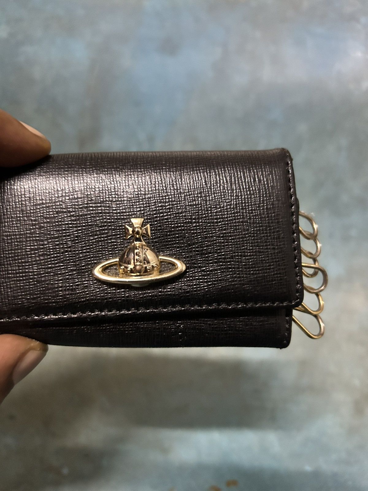 Vivienne Westwood London Leather Key Case Size ONE SIZE - 12 Thumbnail