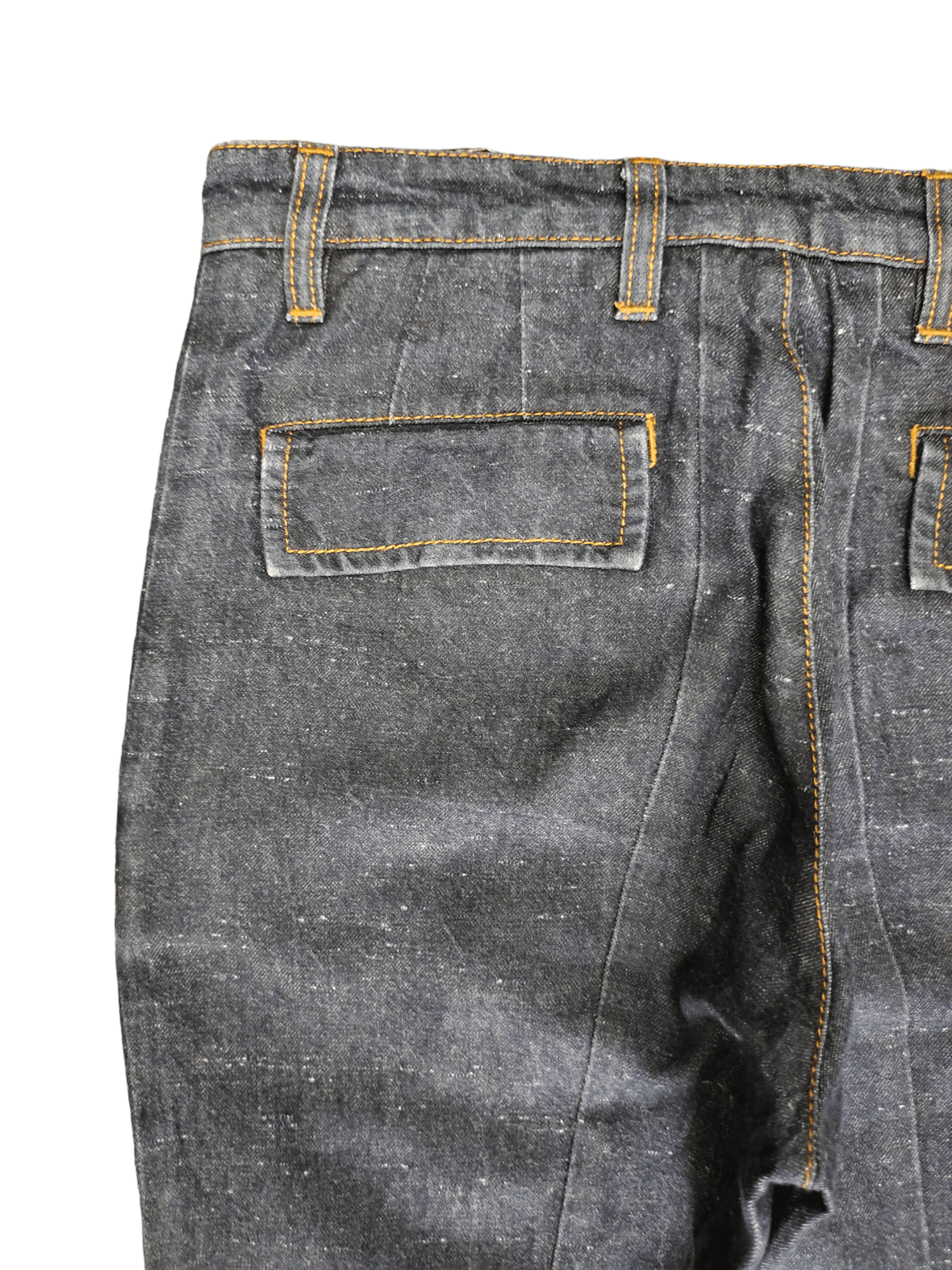 Marni Marni Linen Cotton Blend Denim Pants Size 28" / US 6 / IT 42 - 10 Thumbnail