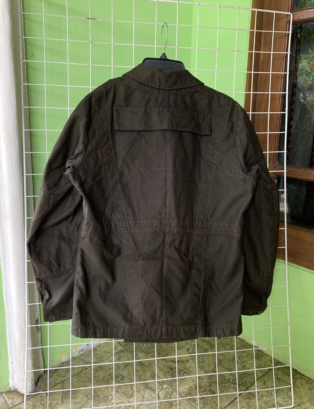 Vintage Vintage Swedish Army C46 Multi Pocket Jacket Size US L / EU 52-54 / 3 - 5 Thumbnail