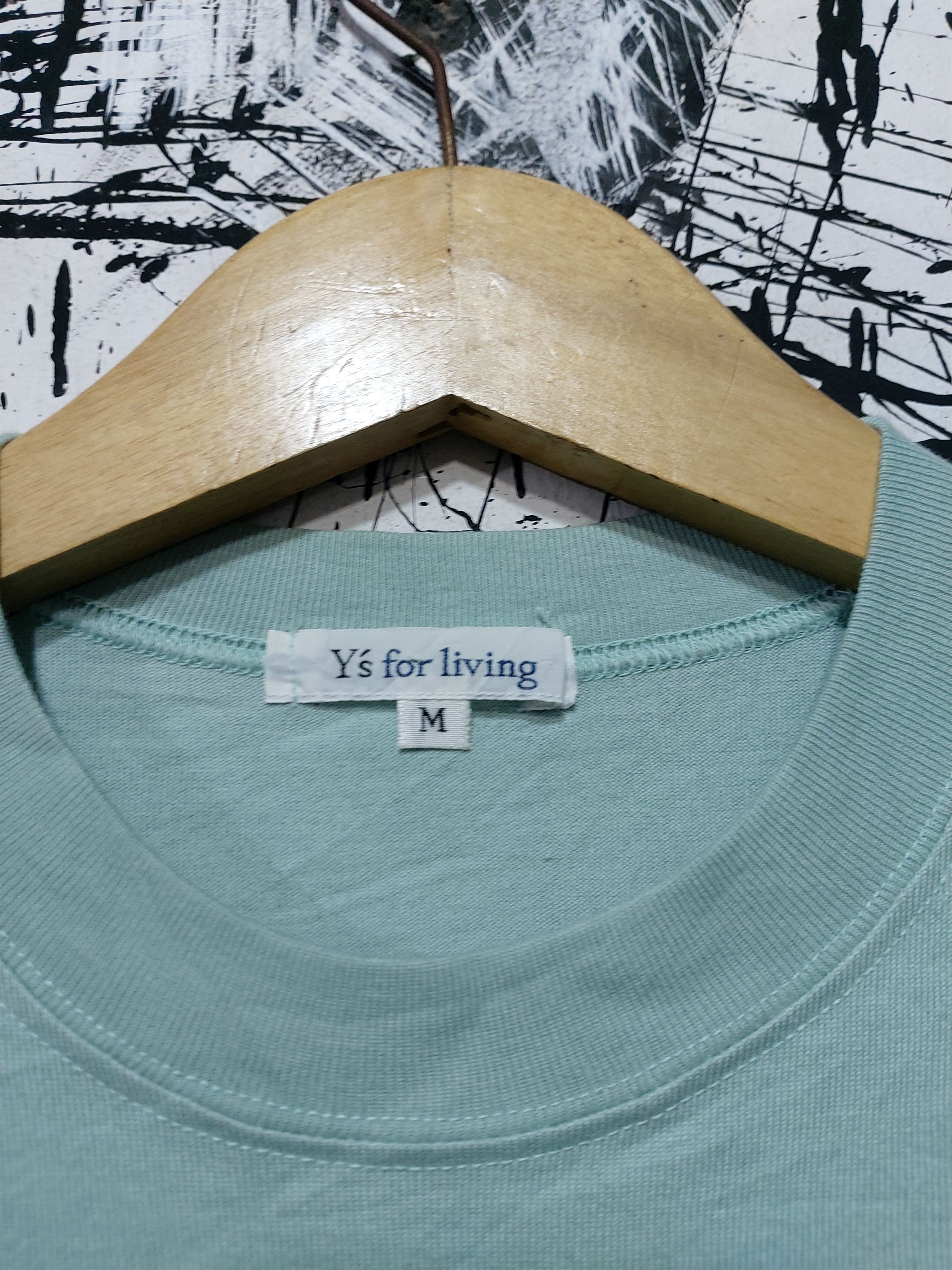 Yohji Yamamoto YOHJI YAMAMOTO Y'S FOR LIVING POLKA-DOT GRAPHIC T-SHIRT Size M / US 6-8 / IT 42-44 - 2 Thumbnail