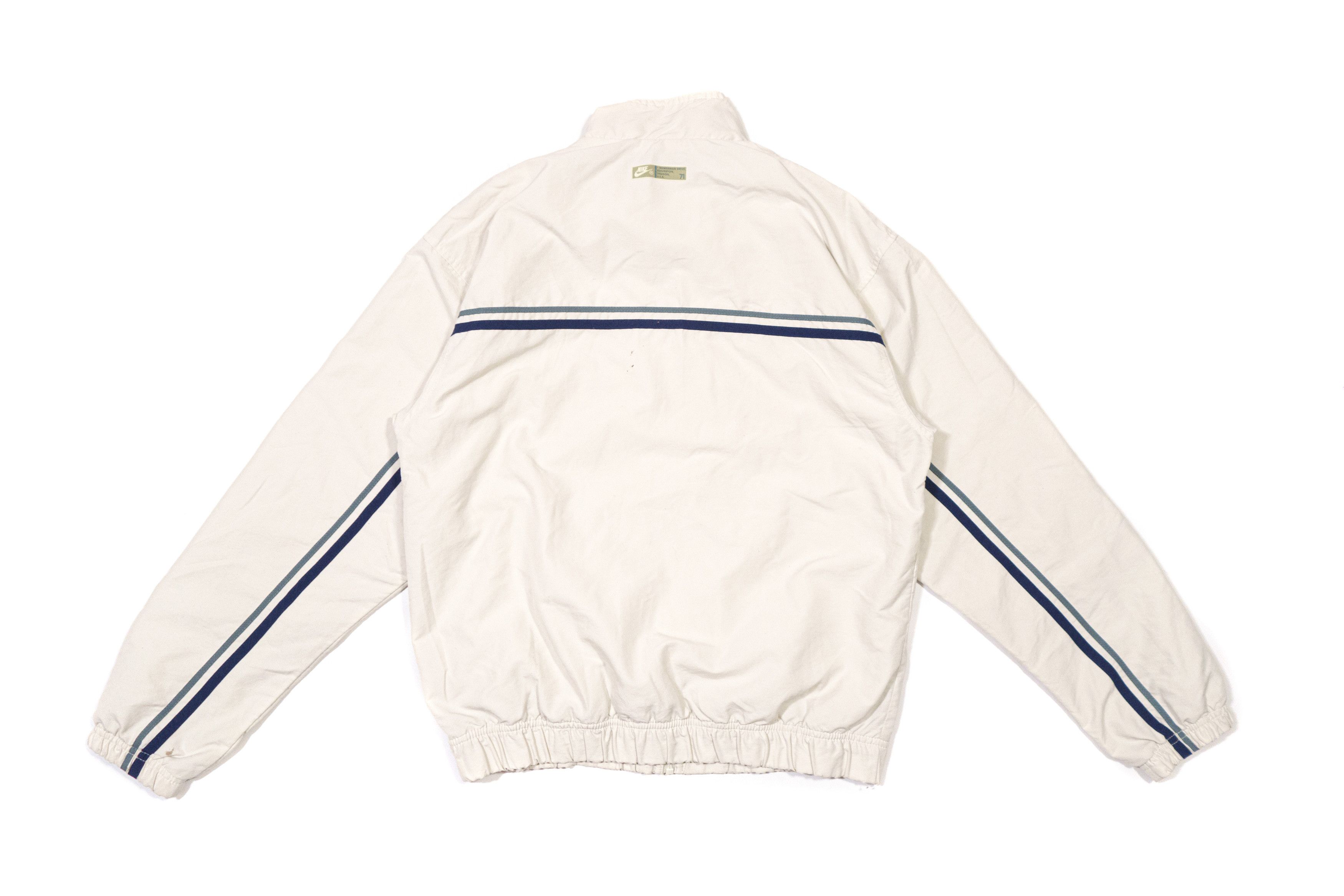 Nike 90S Swoosh Logo Sport Zip Jacket Size US S / EU 44-46 / 1 - 2 Thumbnail