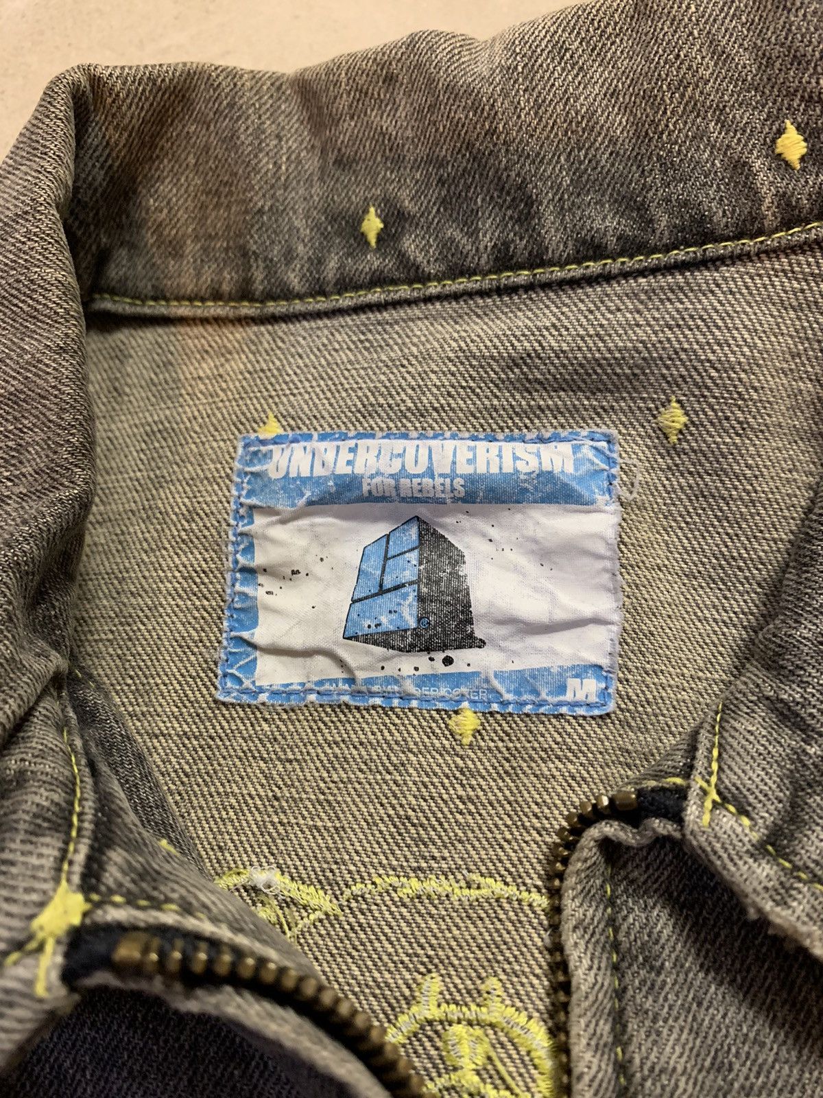 Undercover Undercover Illusion of Haze SS02 Bear Denim Jacket Size US M / EU 48-50 / 2 - 5 Thumbnail